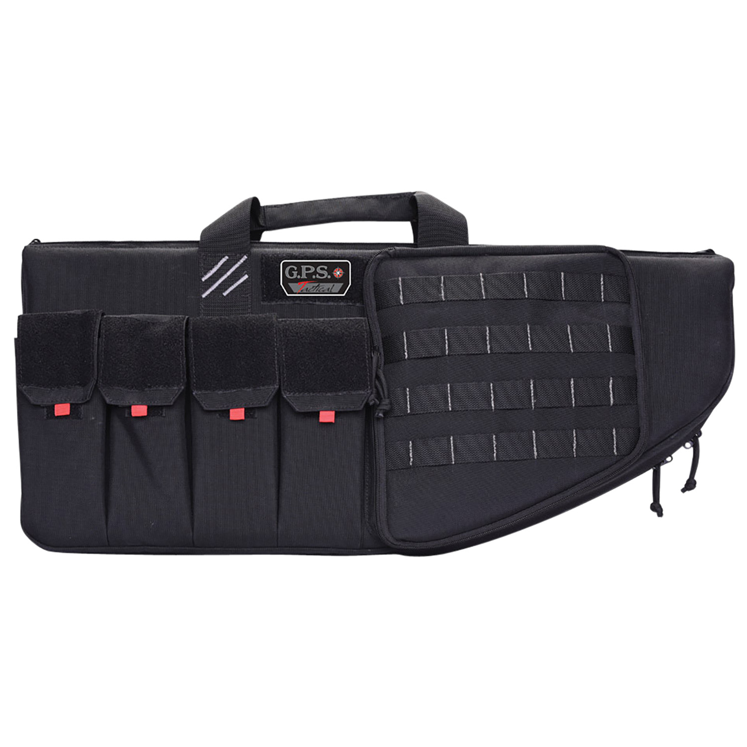 Gps Tactical Ar Case 30 Black With Handgun Storage