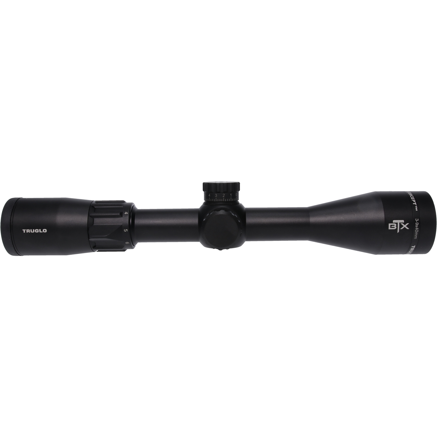 Truglo Intercept Rifle Scope 3-9X40 Black Duplex Reticle