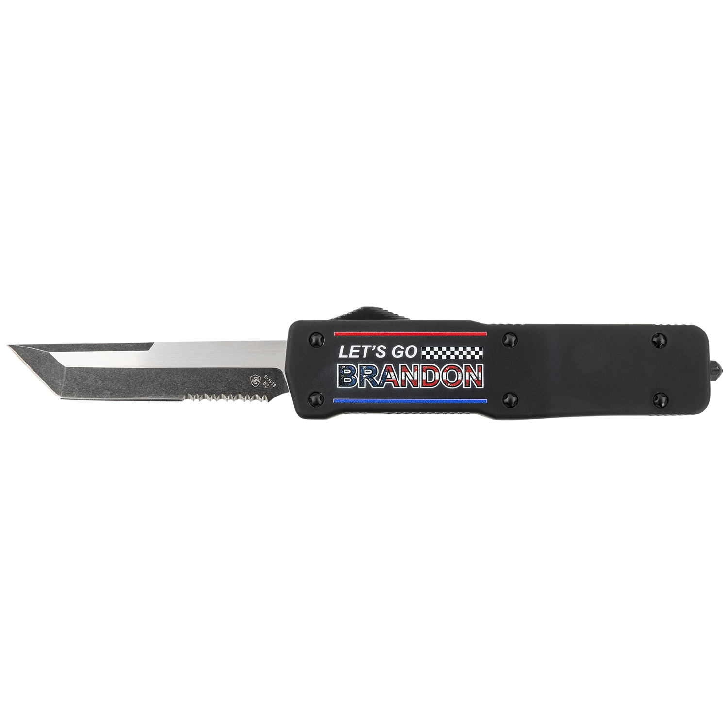 Templar Knife LZLGB521 Large Tanto Serrated Black