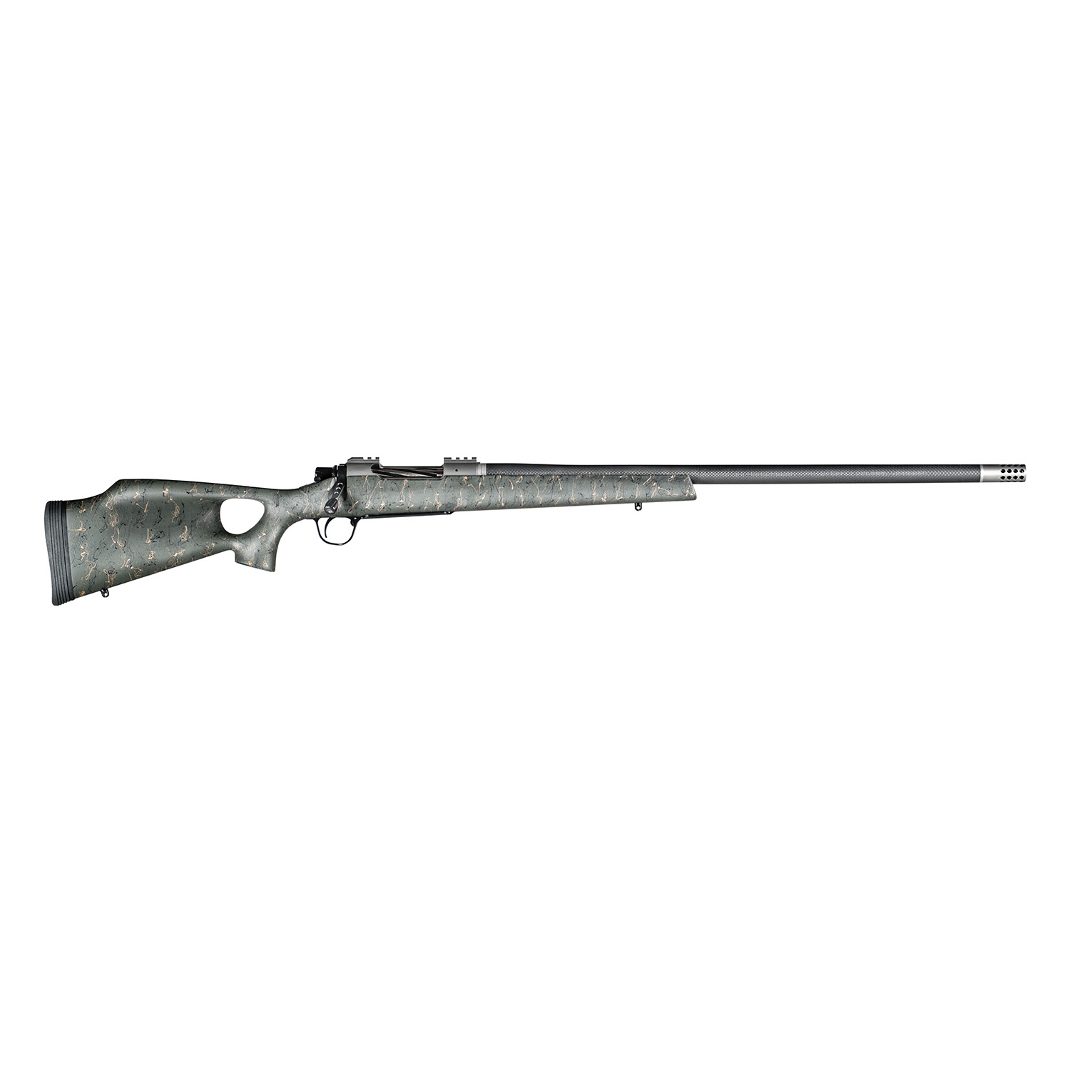 Christensen Arms Summit Ti 7MM Rem Mag 3+1 26 Green/black/tan