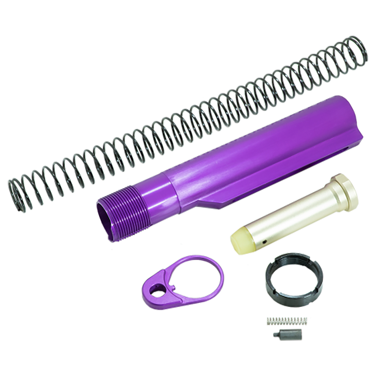 Timber Creek Ar Buffer Tube Kit Purple