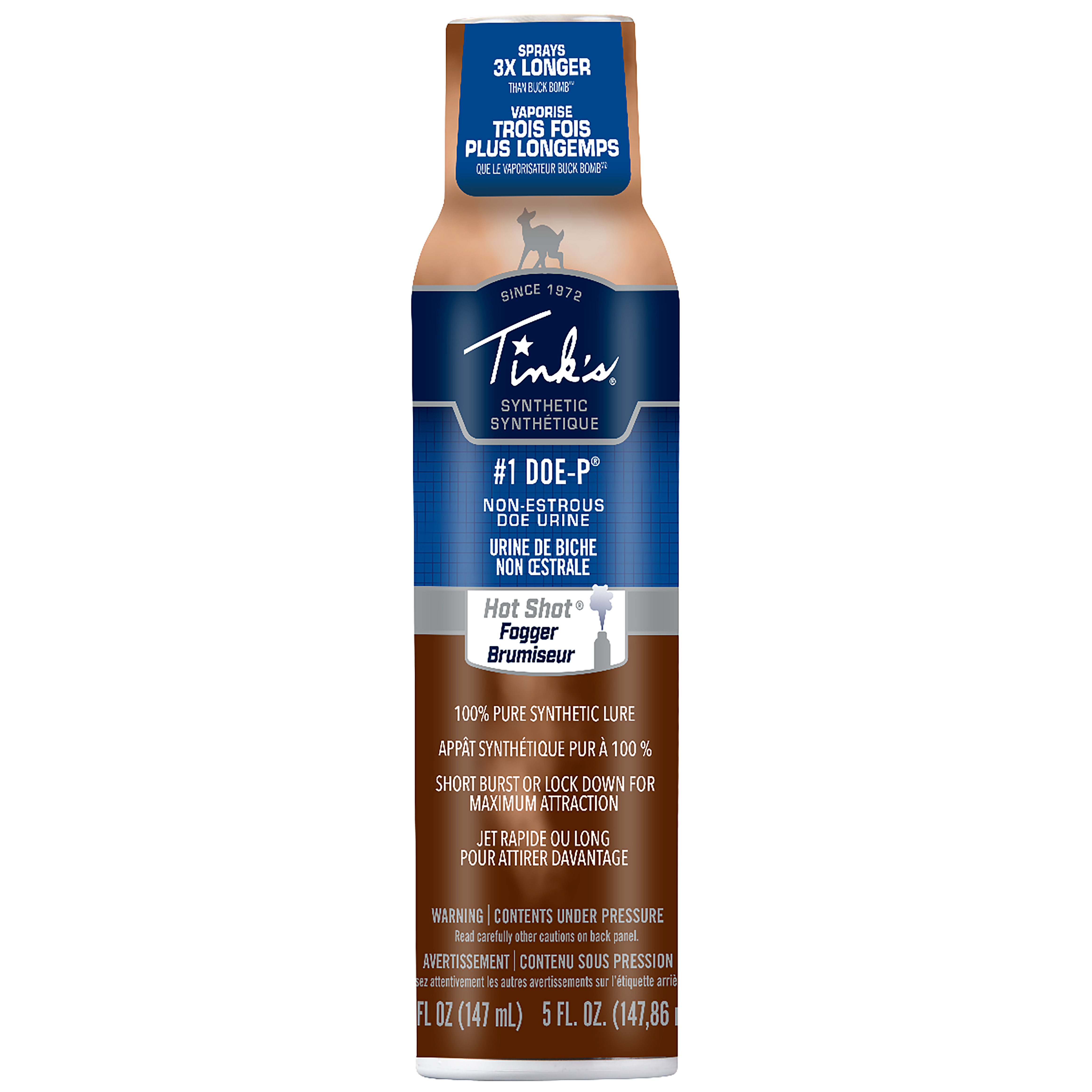 Tinks W5272BL 1 Doe-p Synthetic Deer Attractant 5 Oz Aerosol