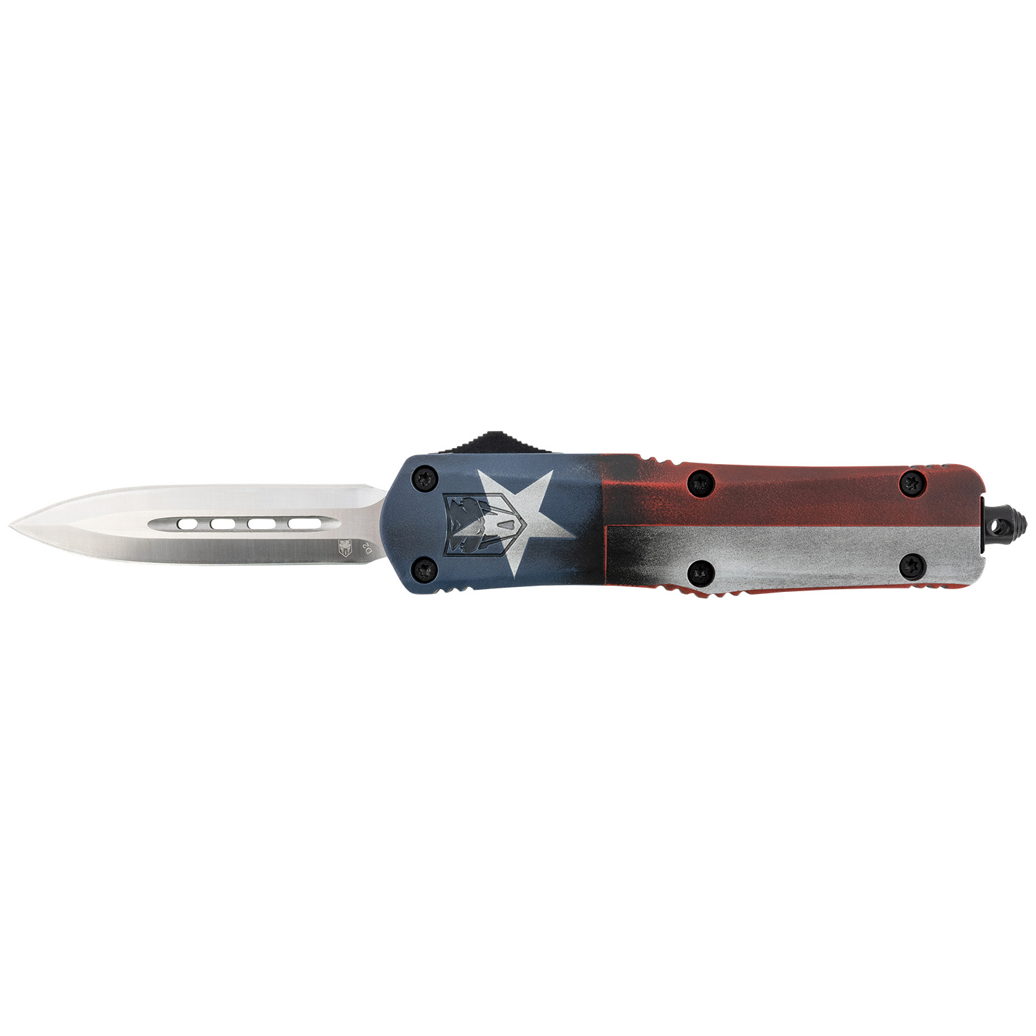 Cobra MCTXFS-3 Dagger Texas Flag 3 Otf Knife