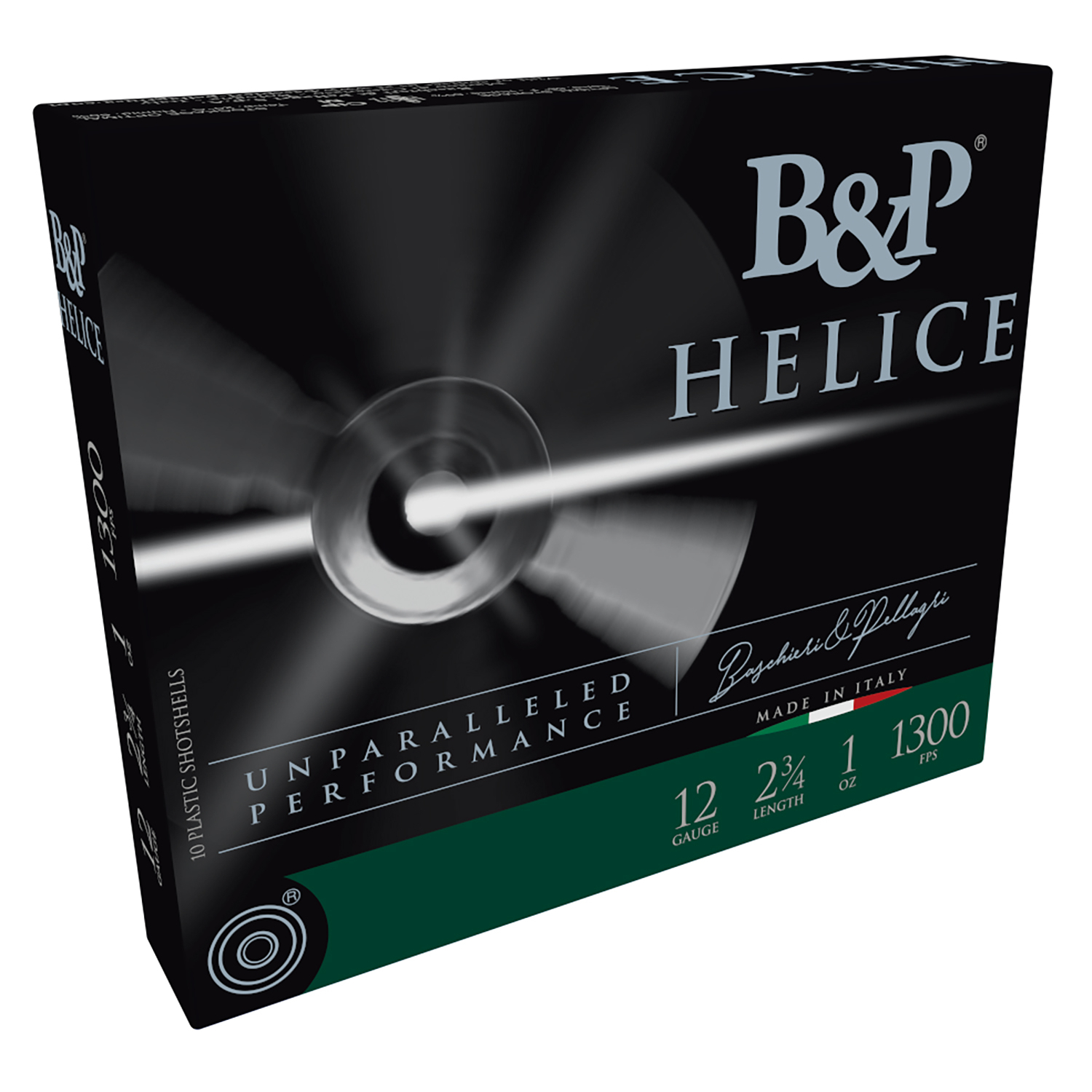 B&p 12B1FEL7 Helice Electro 12 Gauge 2.75 1OZ 7.5 Shot 10/10