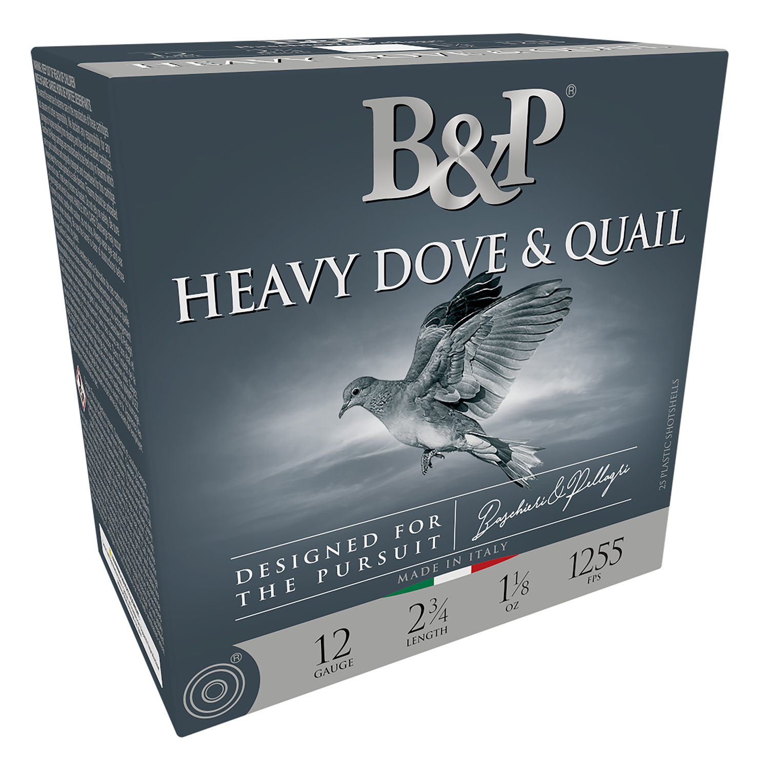 B&p Dove & Quail 12GA 2 3/4 1 1/8OZ 7.5 Shot 25RD/10 Case