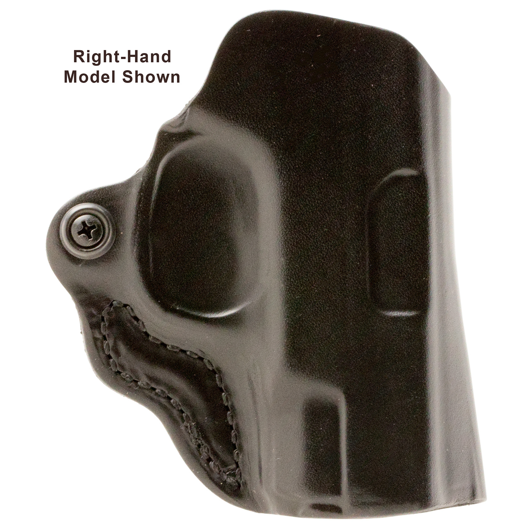 Desantis Mini Scabbard Owb Black Leather Left Hand Holster