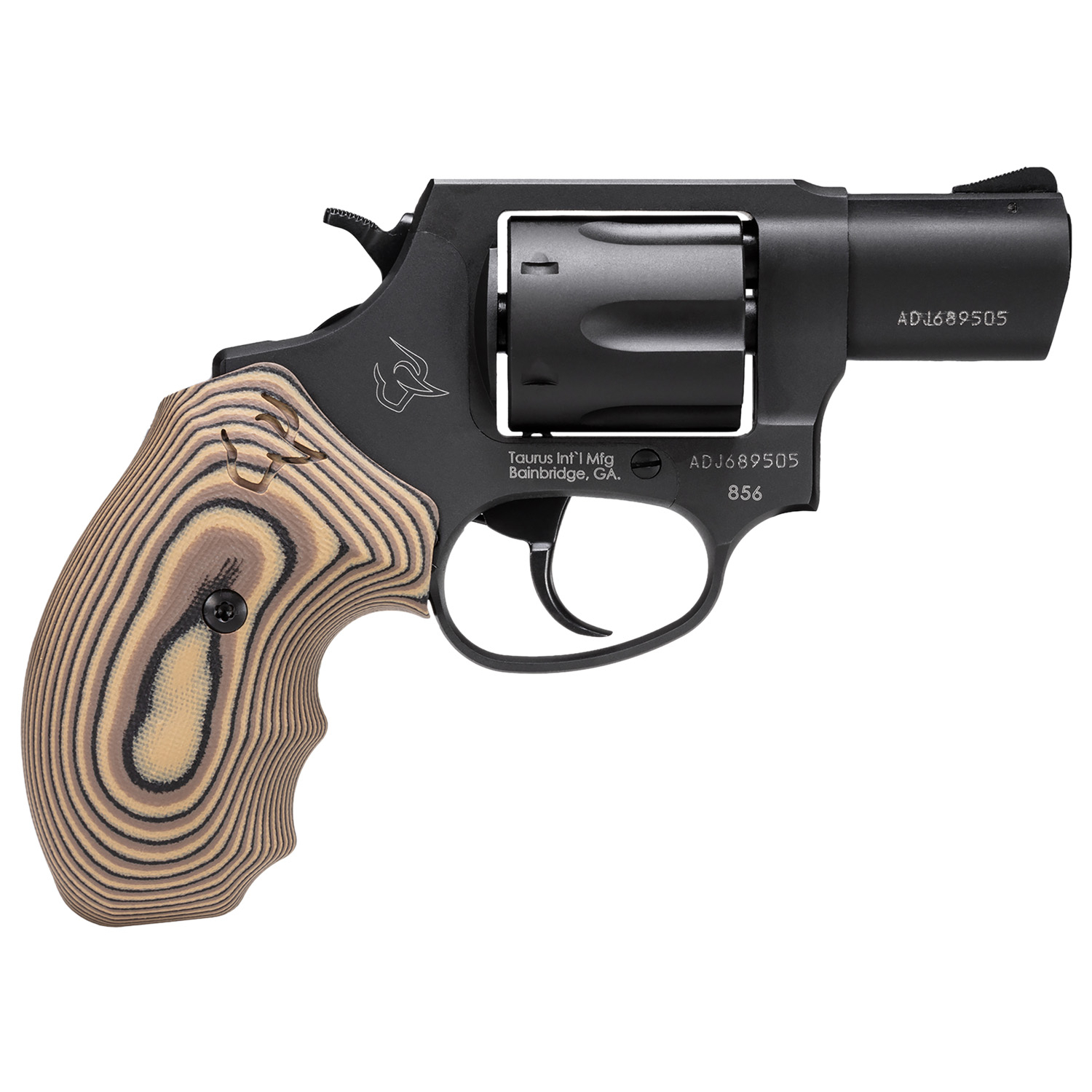 Taurus 856 38 Special 6RD 2 Matte Black Carbon Steel