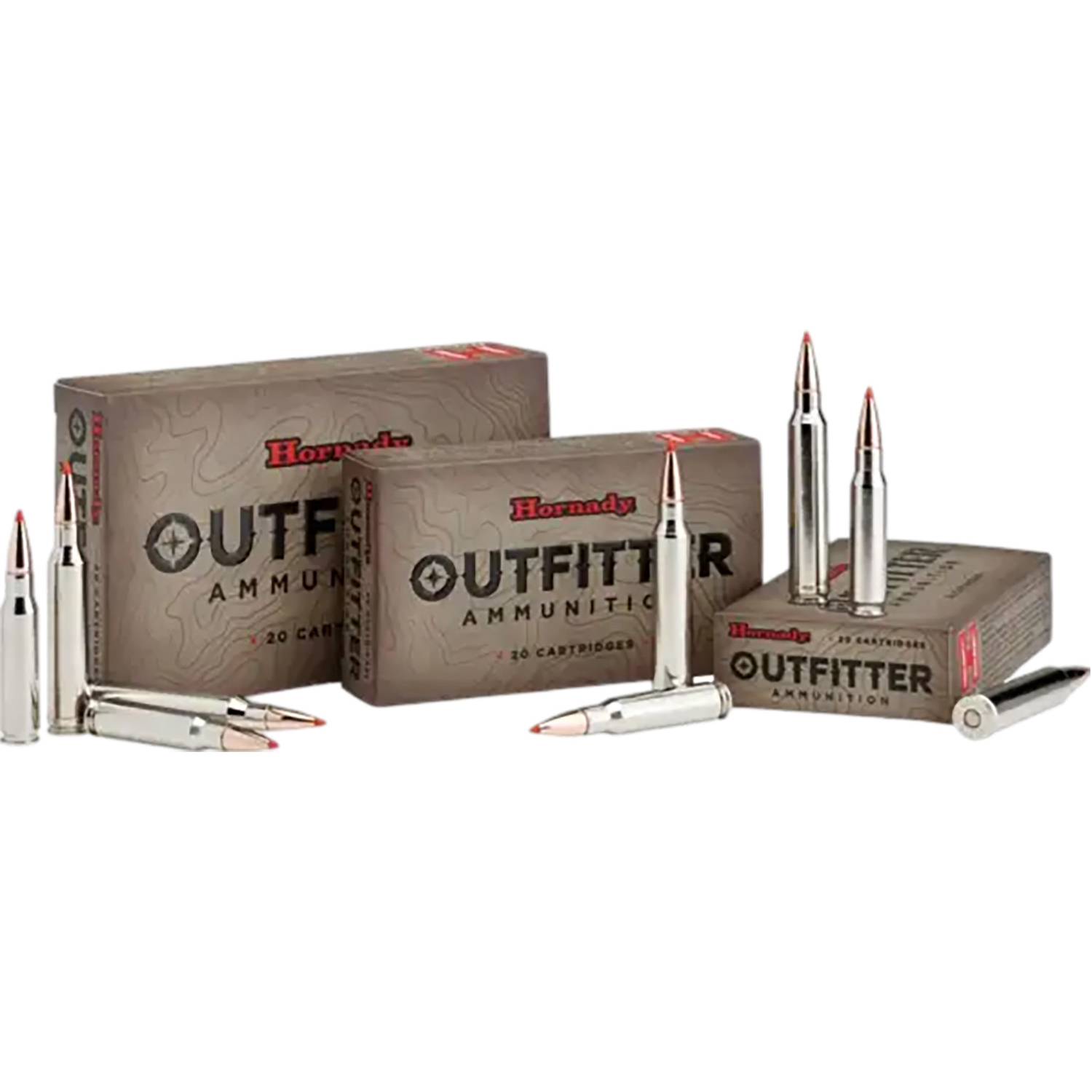Hornady Outfitter 7MM Prc 160GR Cx 20RD 10 Box Case - Image 2