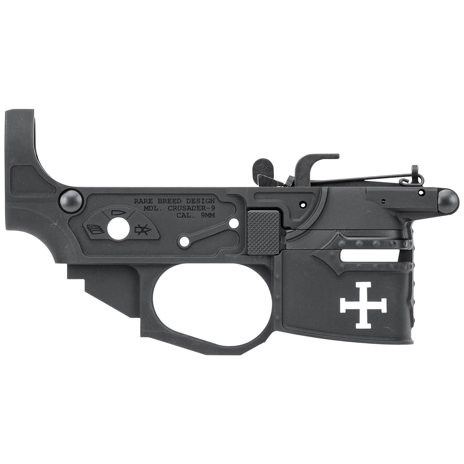 Spike STLB960 Billet Lowr Strp 9MM Crusader
