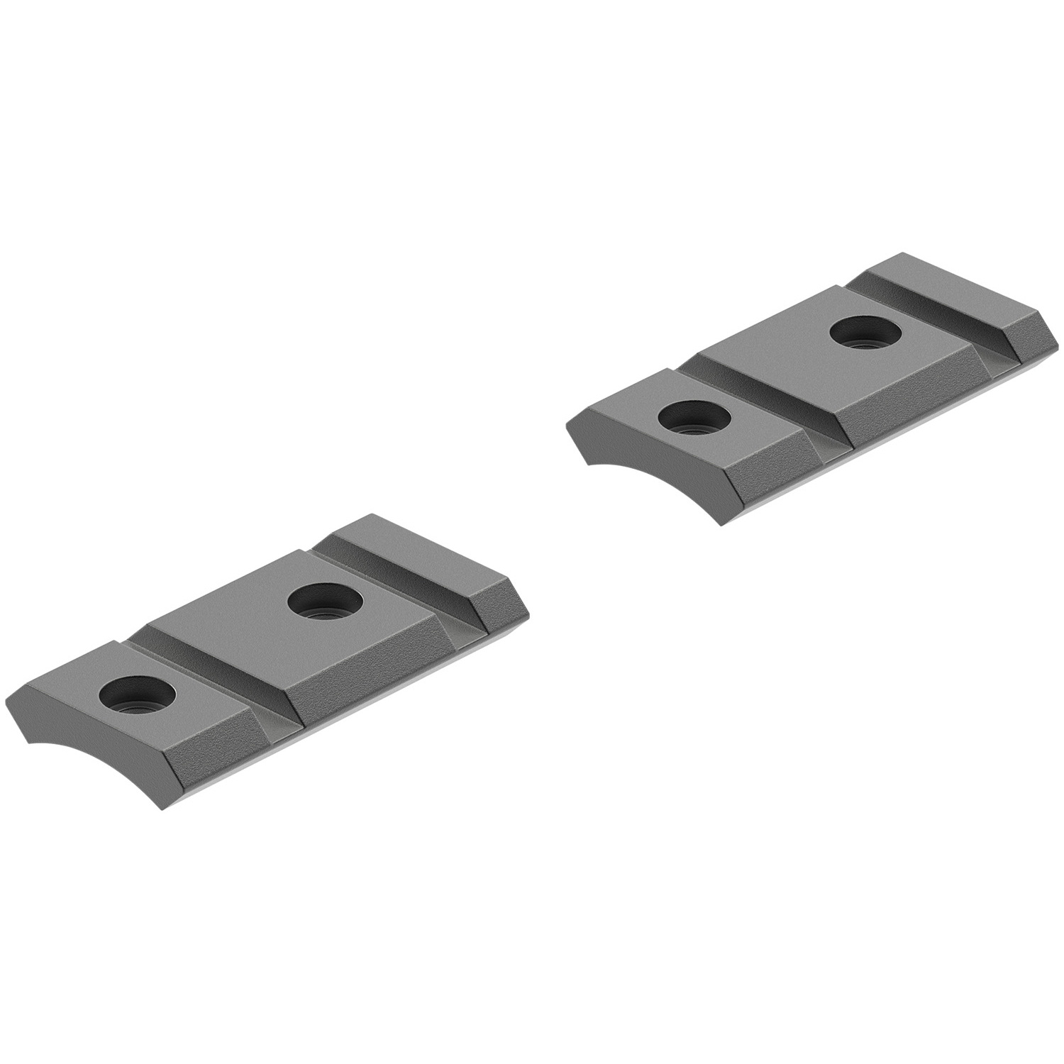 Leupold Qrw Cross-slot Base Set Matte Black Nosler M21