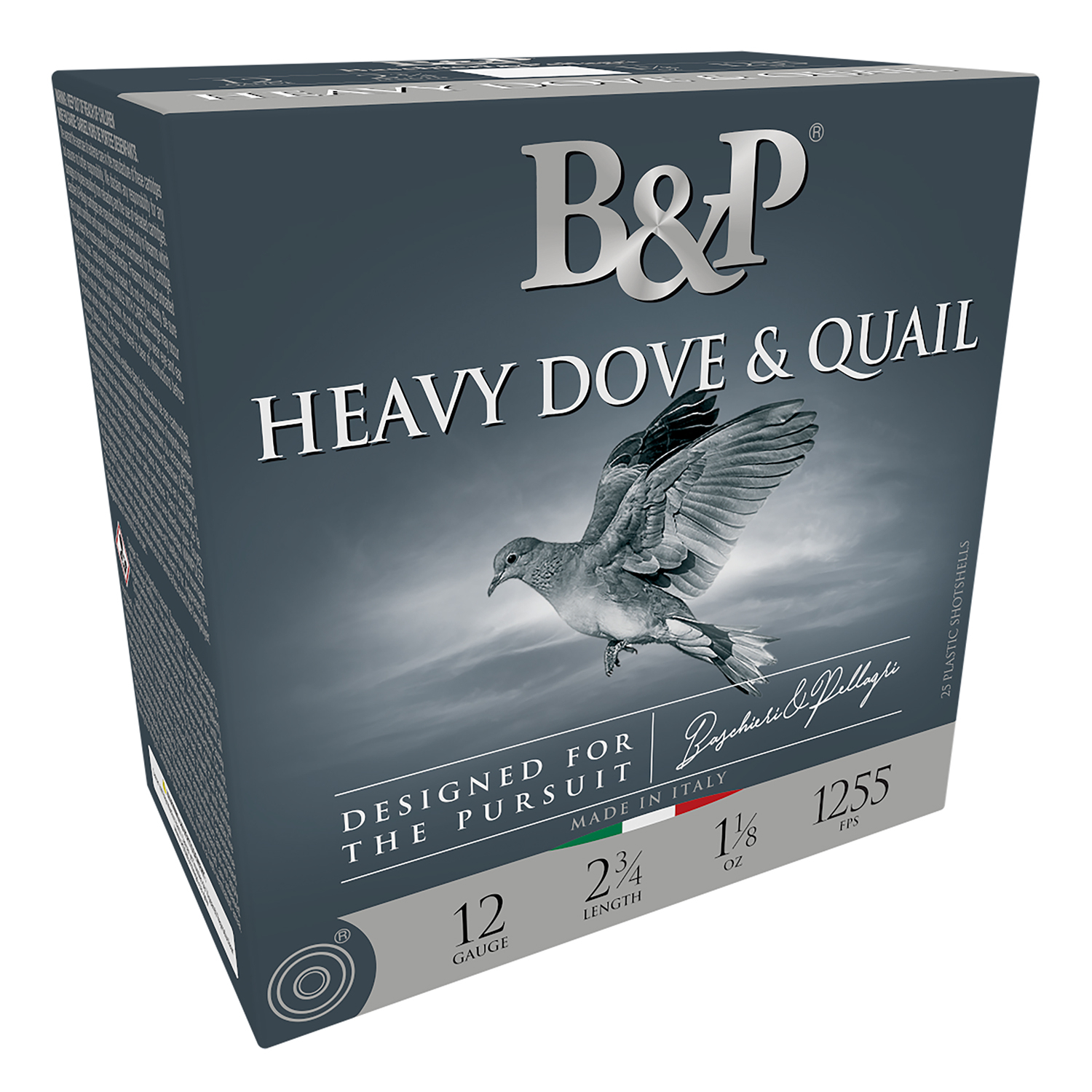 B&p Dove & Quail 12GA 2 3/4 1 1/8OZ 6 Shot Ammo 25RD/BOX