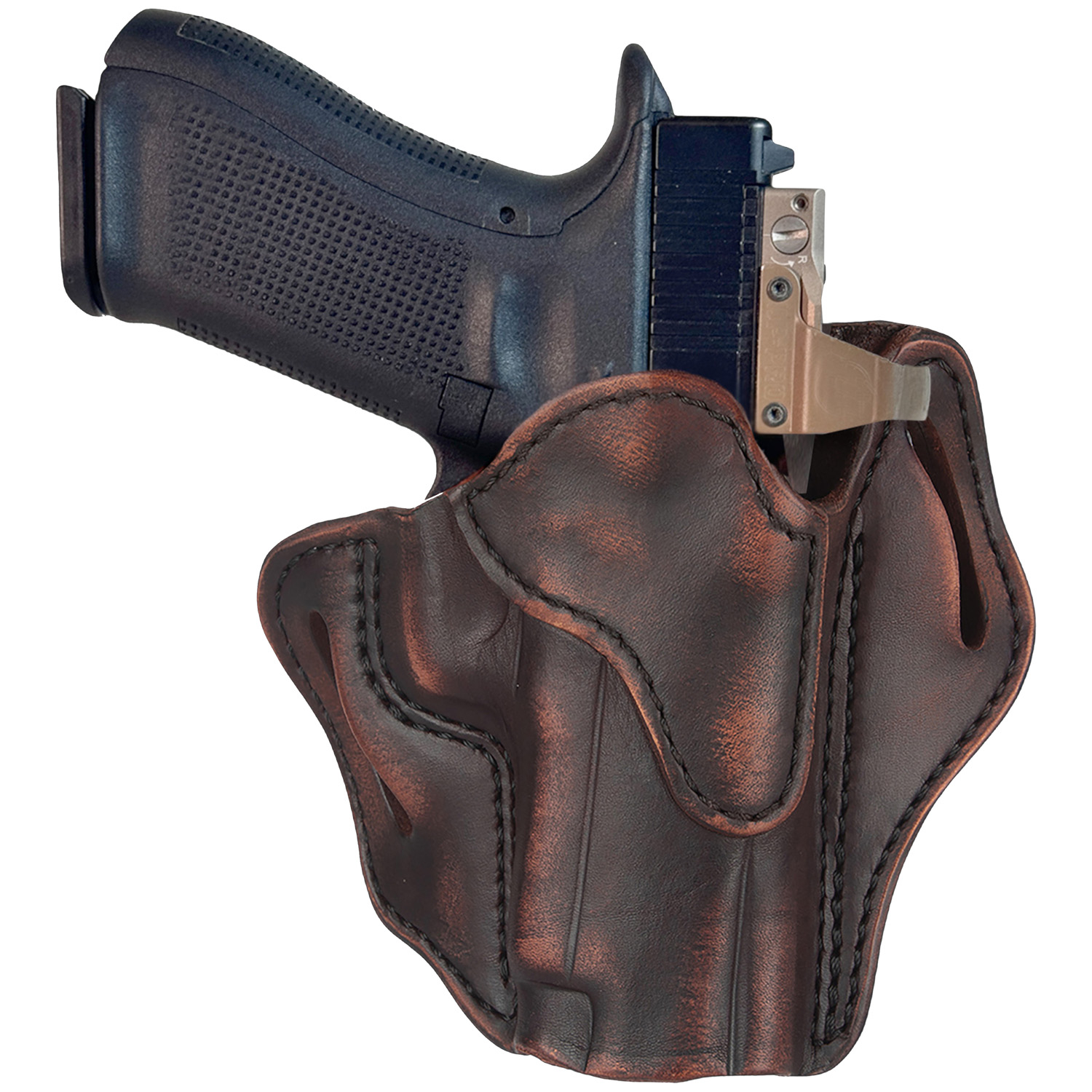1791 Gunleather Optic Ready Belt Holster Size 2.3 Vintage Rh