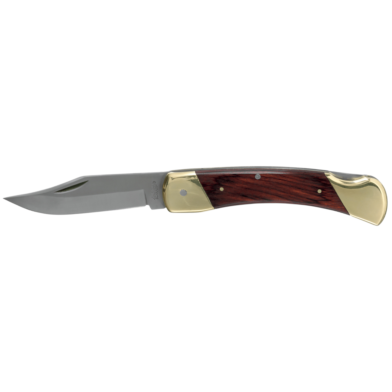 Uncle Henry Bear Paw LB7CP Lockback Knife With Leather Sheath