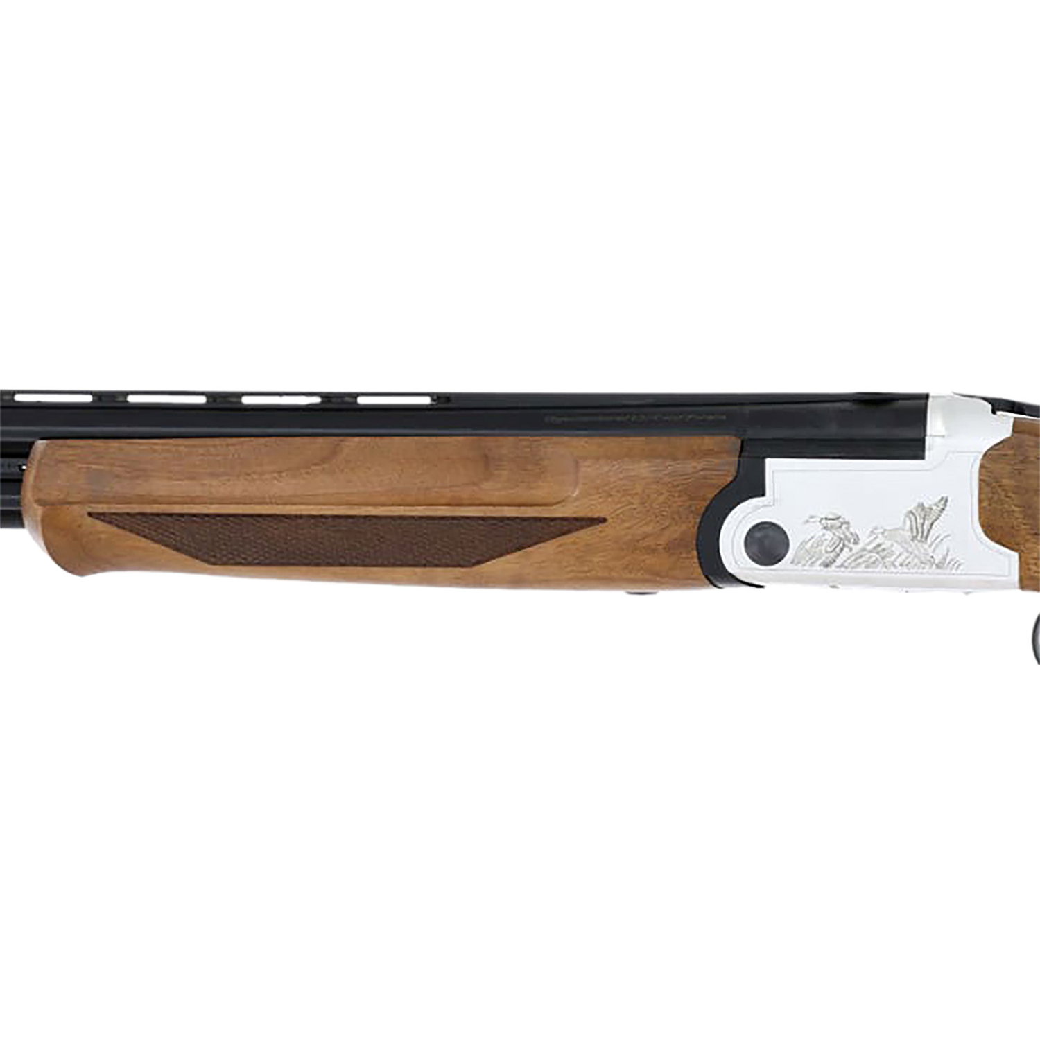Iver Johnson IJ60028LW28S 28GA O/u 2RD 28IN Walnut Silver - Image 2