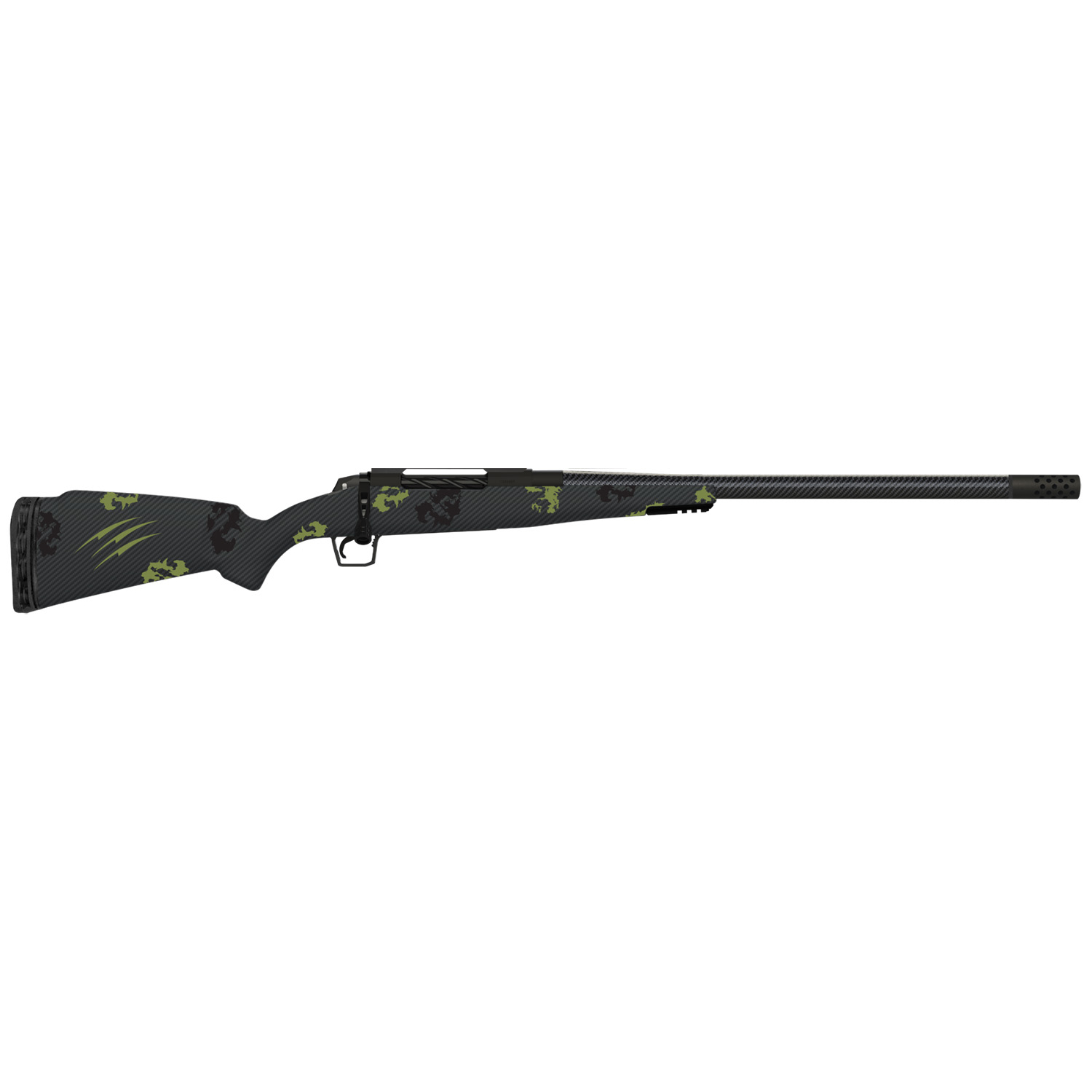Fierce TROG7PRC24BF 7MM Prc 3+1 24 Carbon Fiber Rifle