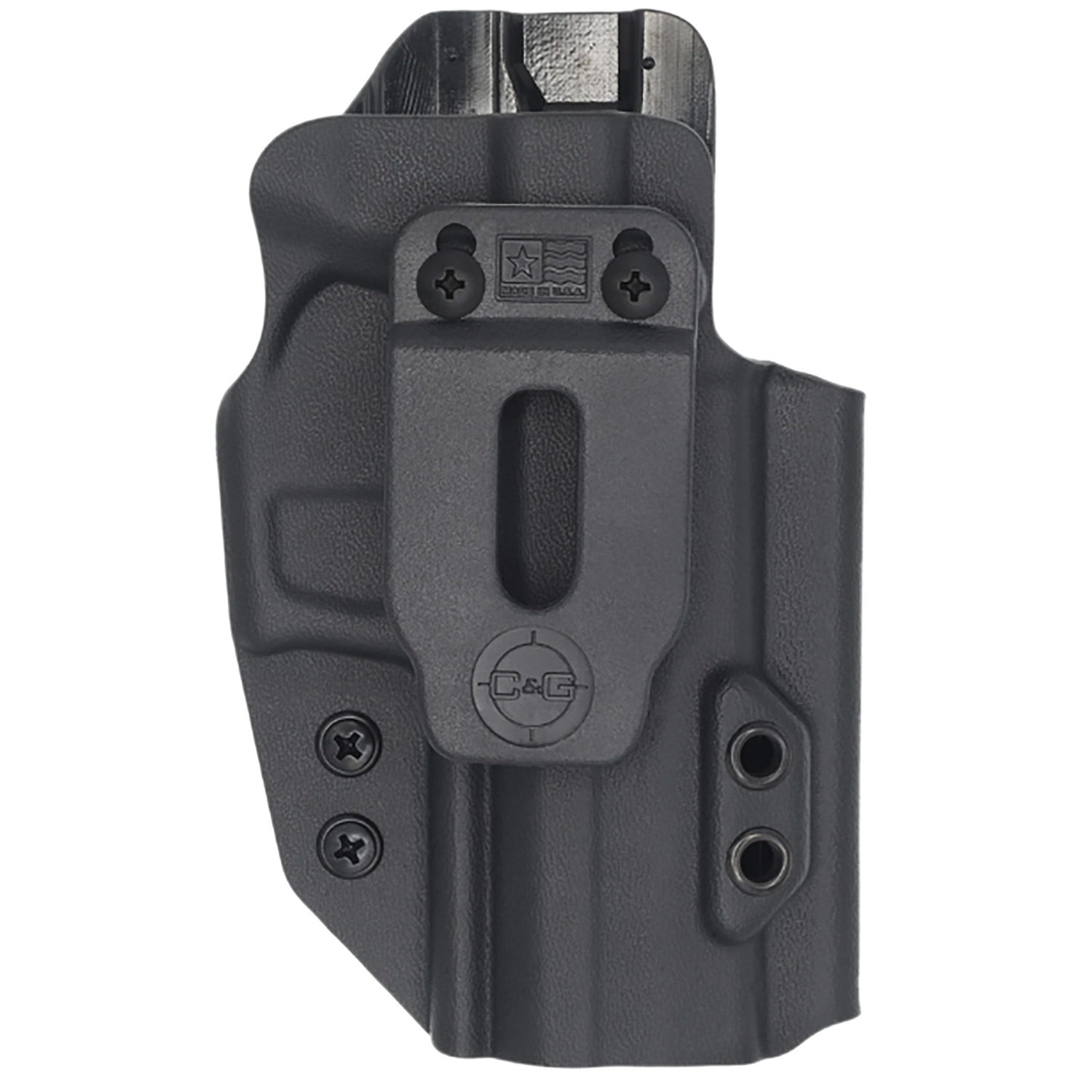 C&g 0288-100 Iwb Covert Holster for Sig P320C - Black Kydex