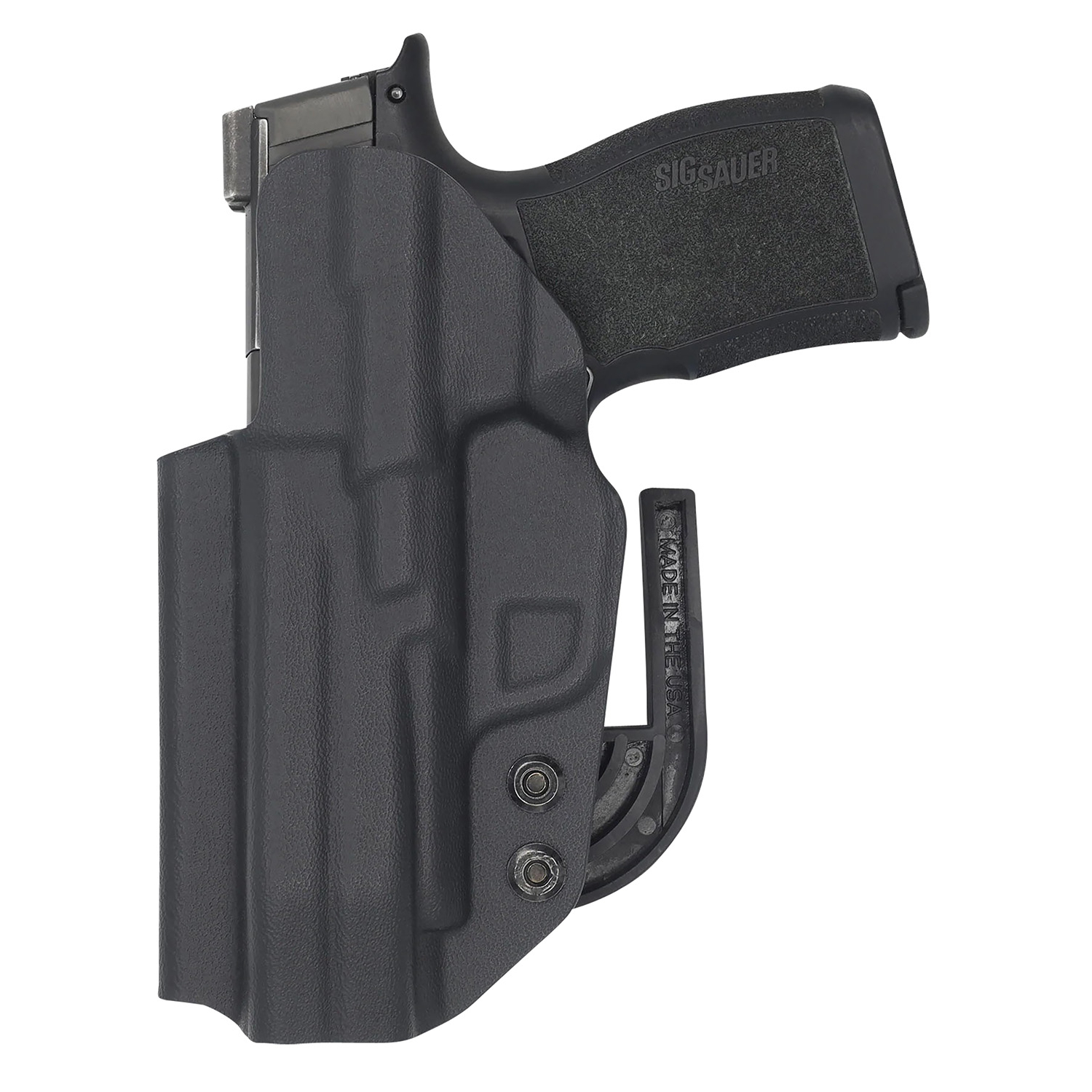 C&g Covert Iwb Holster for Sig P365 Xl - Right Hand, Black Kydex