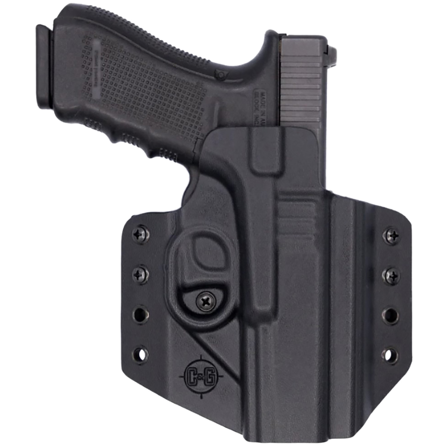 C&g Covert Owb Black Kydex Holster for Glock 17/22/47