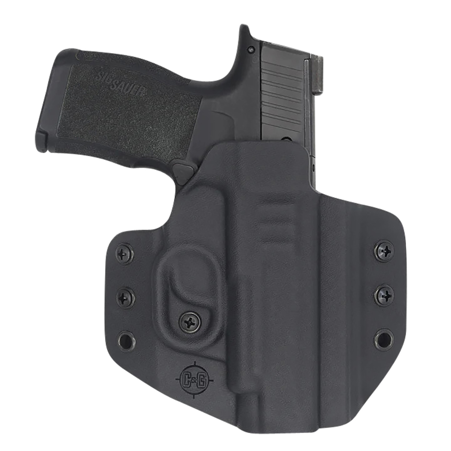 C&g Covert Owb Holster for Sig P365 Xl Right Hand - Black Kydex