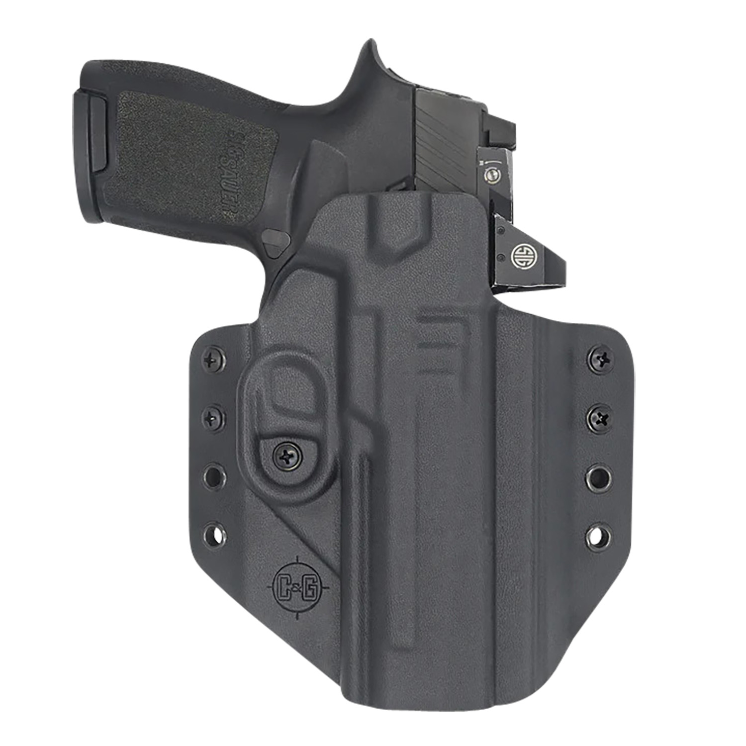 C&g Covert Owb Holster for Sig P320 M17/X5 - Right Hand - Black