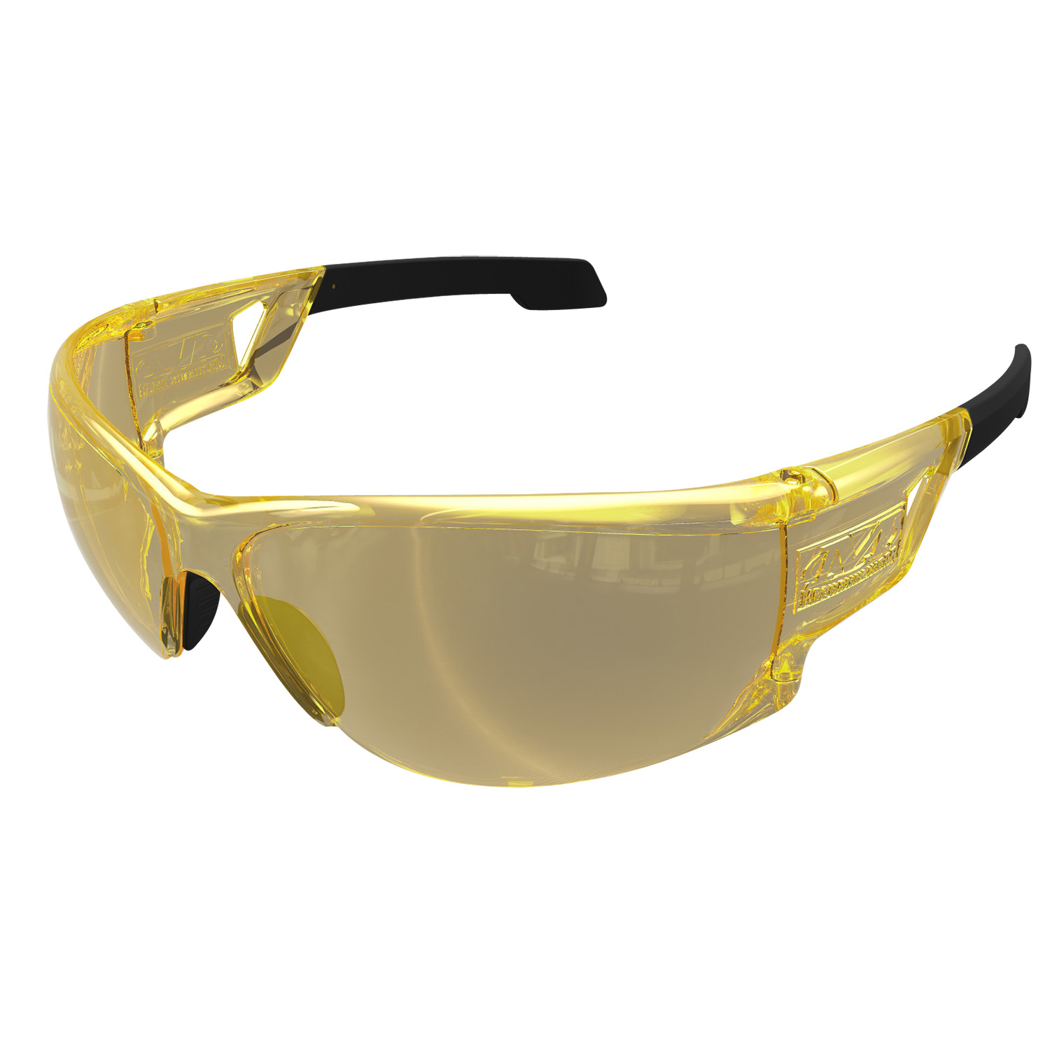 Mechanix VNS-30AC-BU Type-n Safety Glasses Amber/black