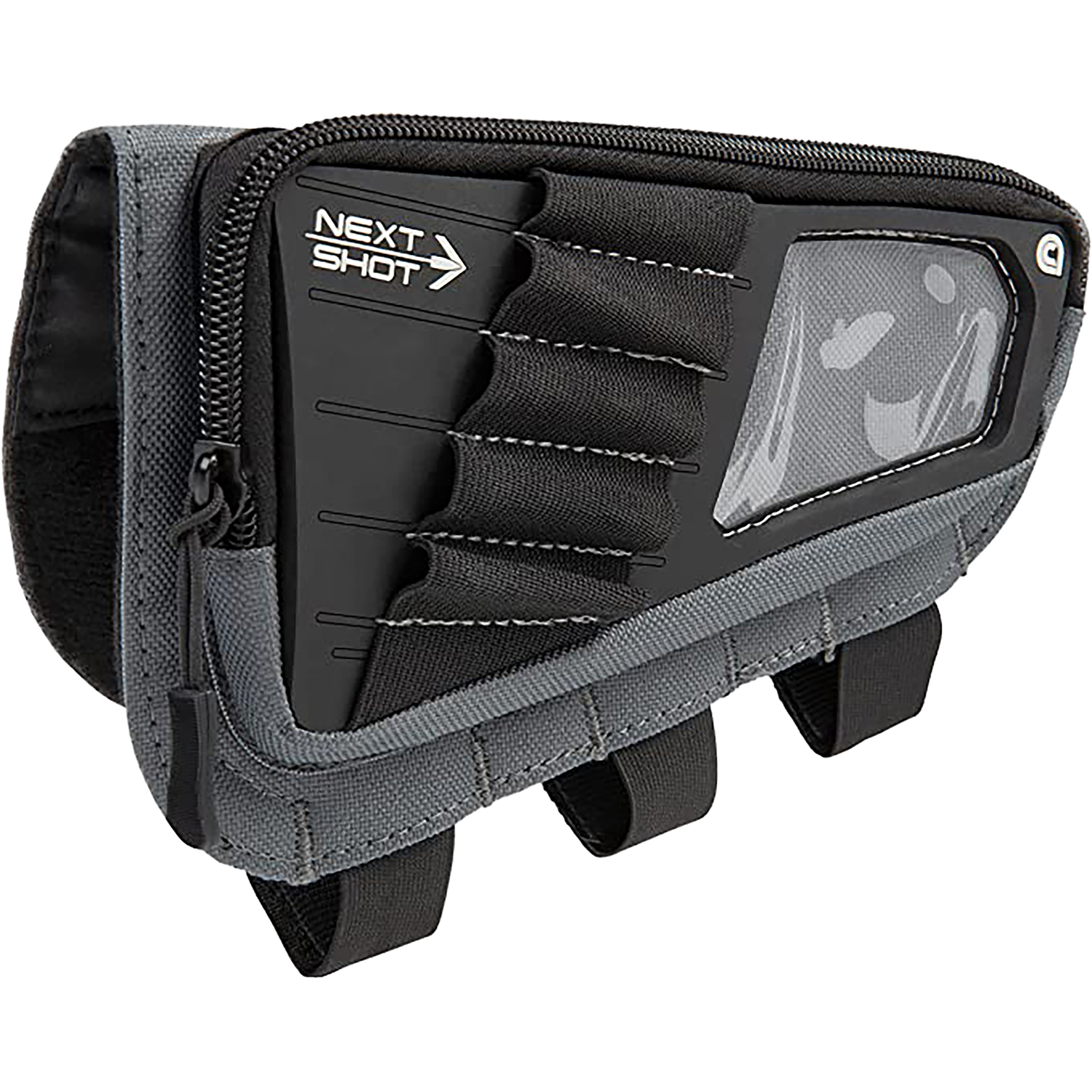 Allen 8528 Next Shot Cody Buttstock Pouch Gray