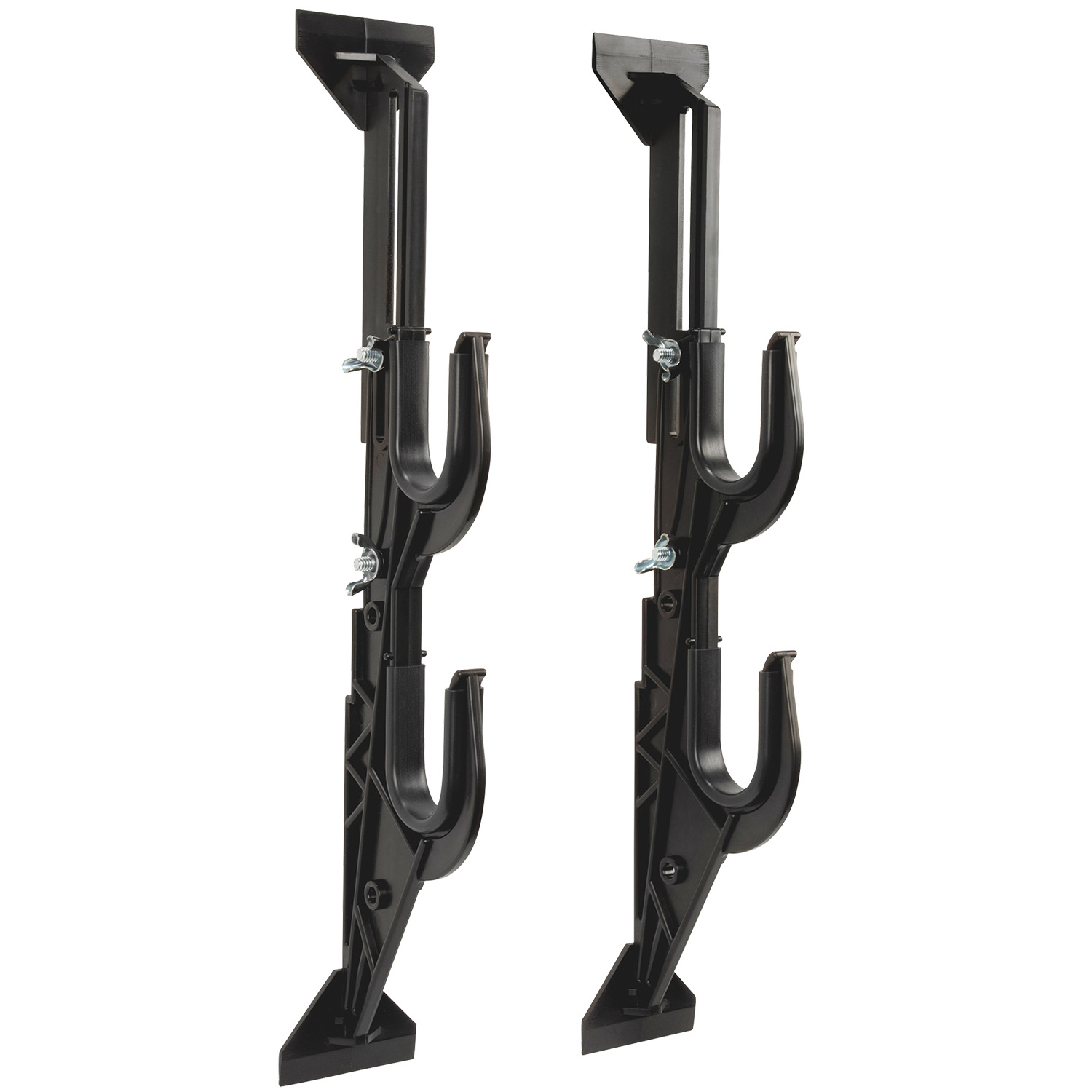 Allen Two-gun Molded Rack Black Plastic