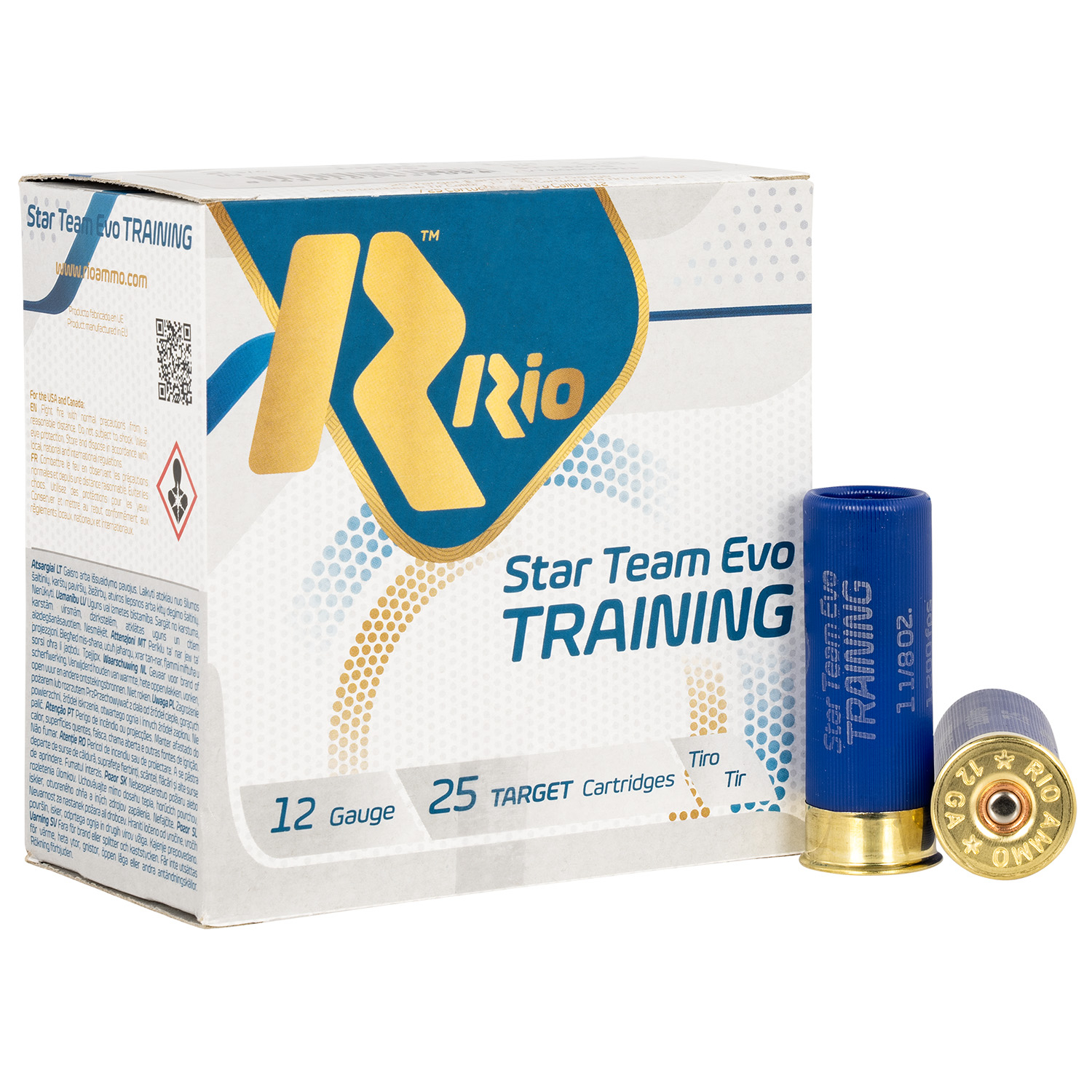 Rio Star Team Evo Training 12GA 2-3/4 1-1/8OZ 7.5 Shot