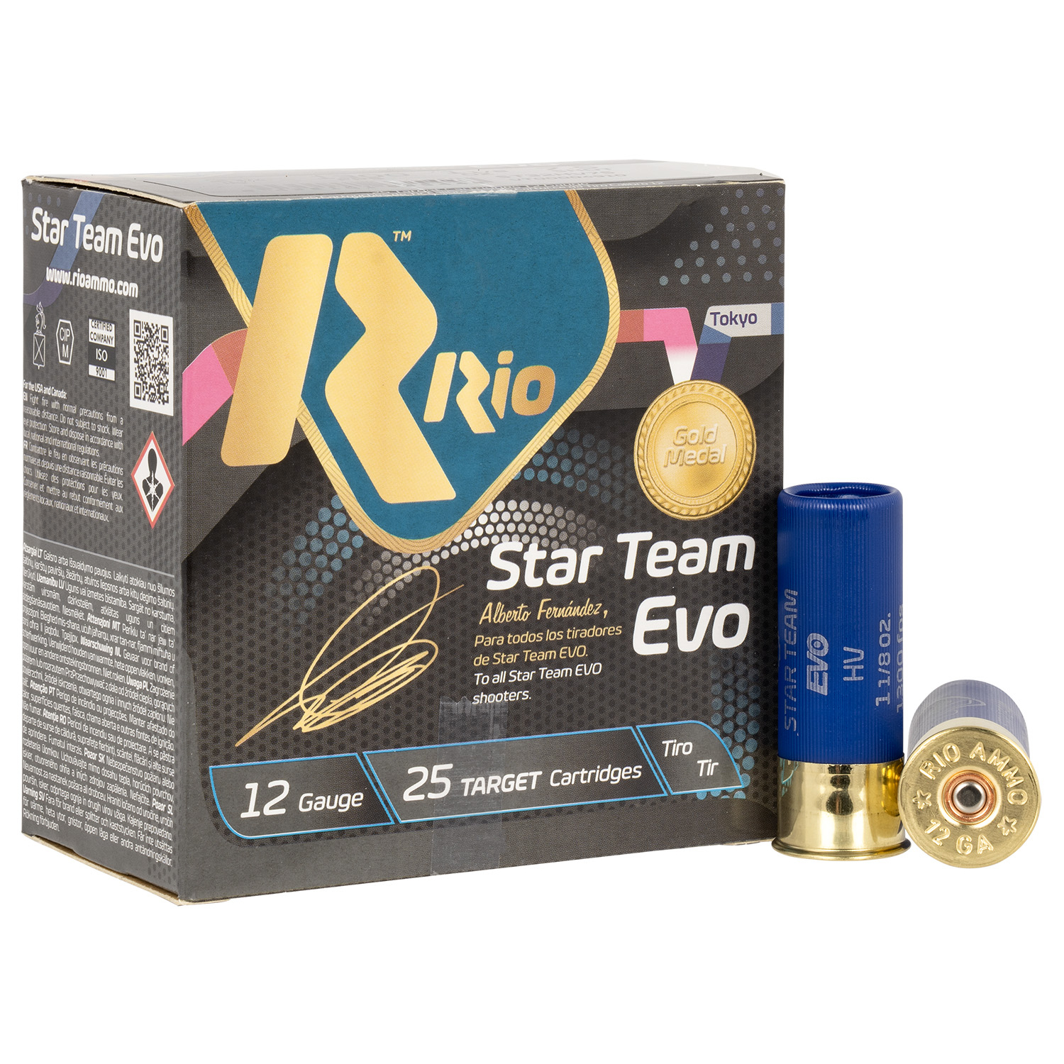 Rio Star Team Evo 32 Hv 12GA 2.75 1-1/8 Oz 7.5 Shot 25/10