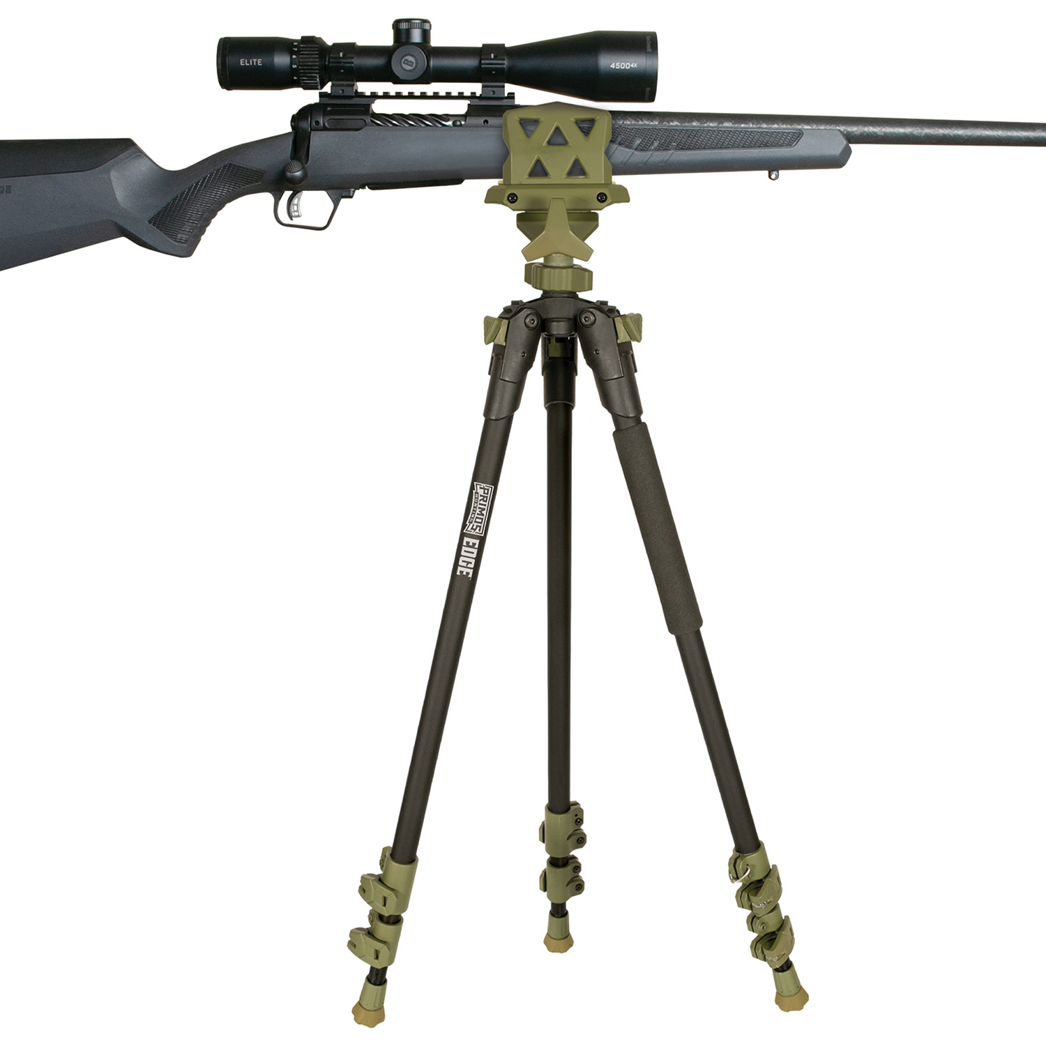 Primos Edge Aluminum Dark Earth Tripod Shooting Stick - Image 3