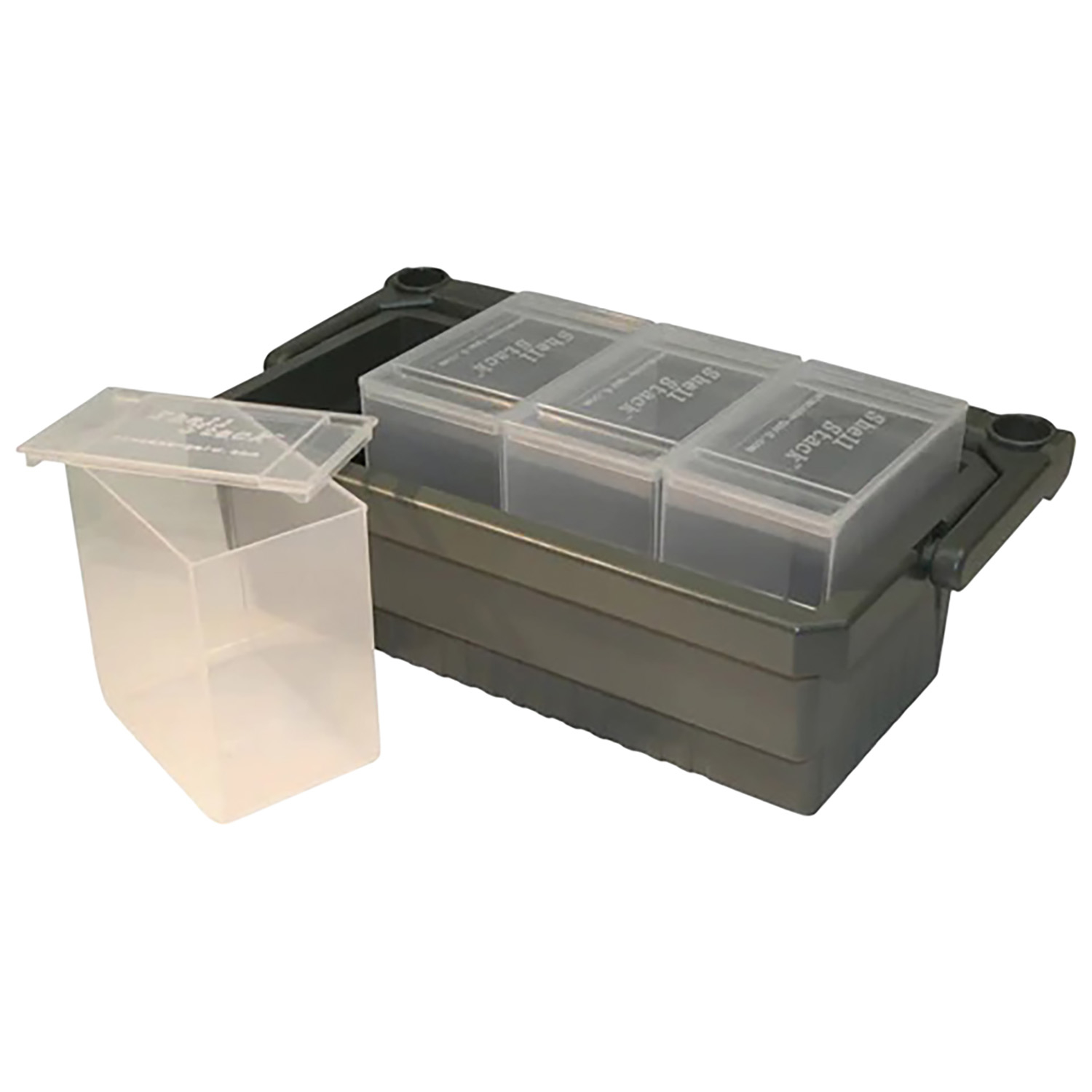 Mtm Clear Compact 12GA Shotshell Storage Case 4 Pack