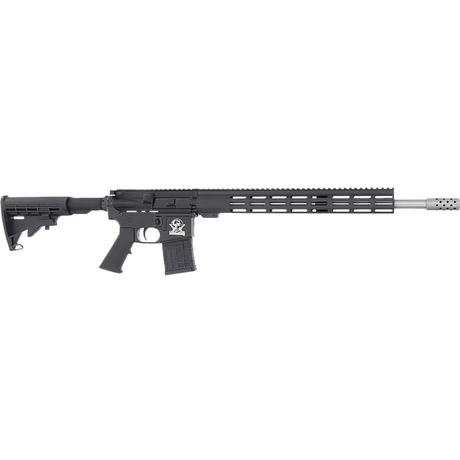 Great Lakes Firearms GL-15 450 Bushmaster 5+1 18 Black/ss