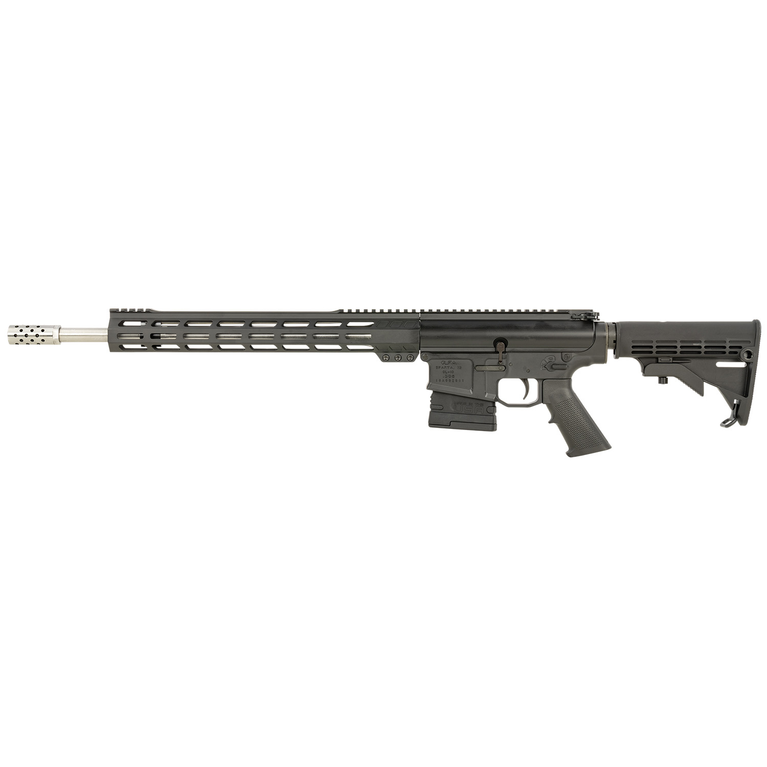 Great Lakes Firearms GL-10 308 Win 20+1 18 Black Stainless - Image 2
