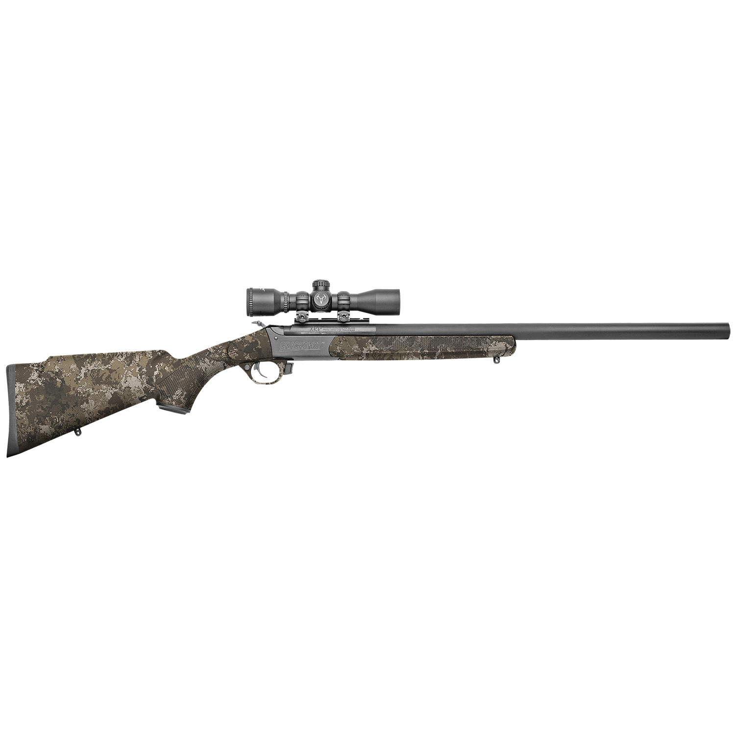 Traditions Crackshot Xbr 22LR 1-ROUND Break Action Rifle With Veil Camo