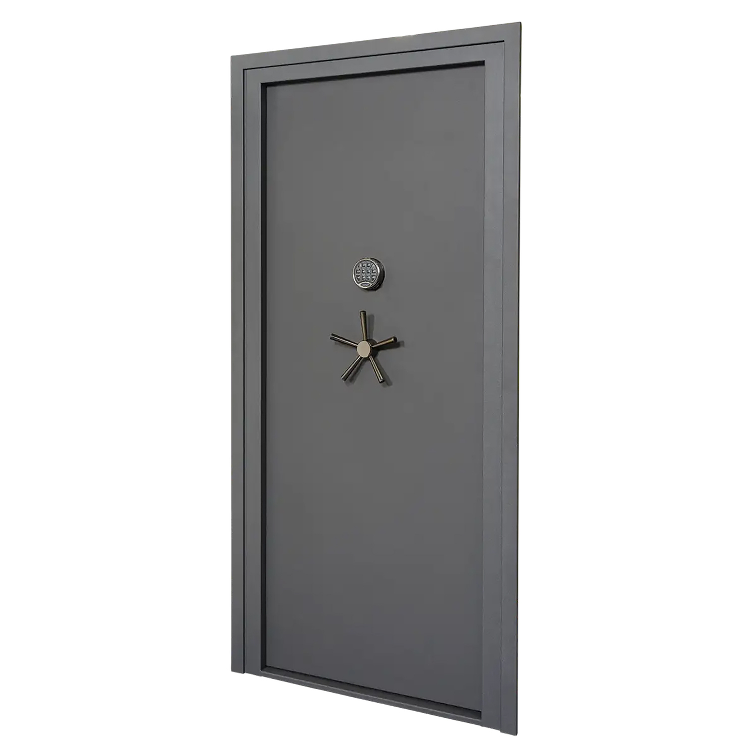 Snapsafe Premium Vault Door 36X80 Dark Gray 12 Gauge Steel
