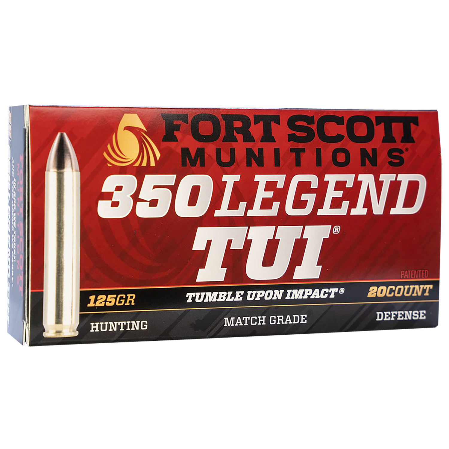 Fort Scott Munitions 350 Legend 125GR Tui 20-RD