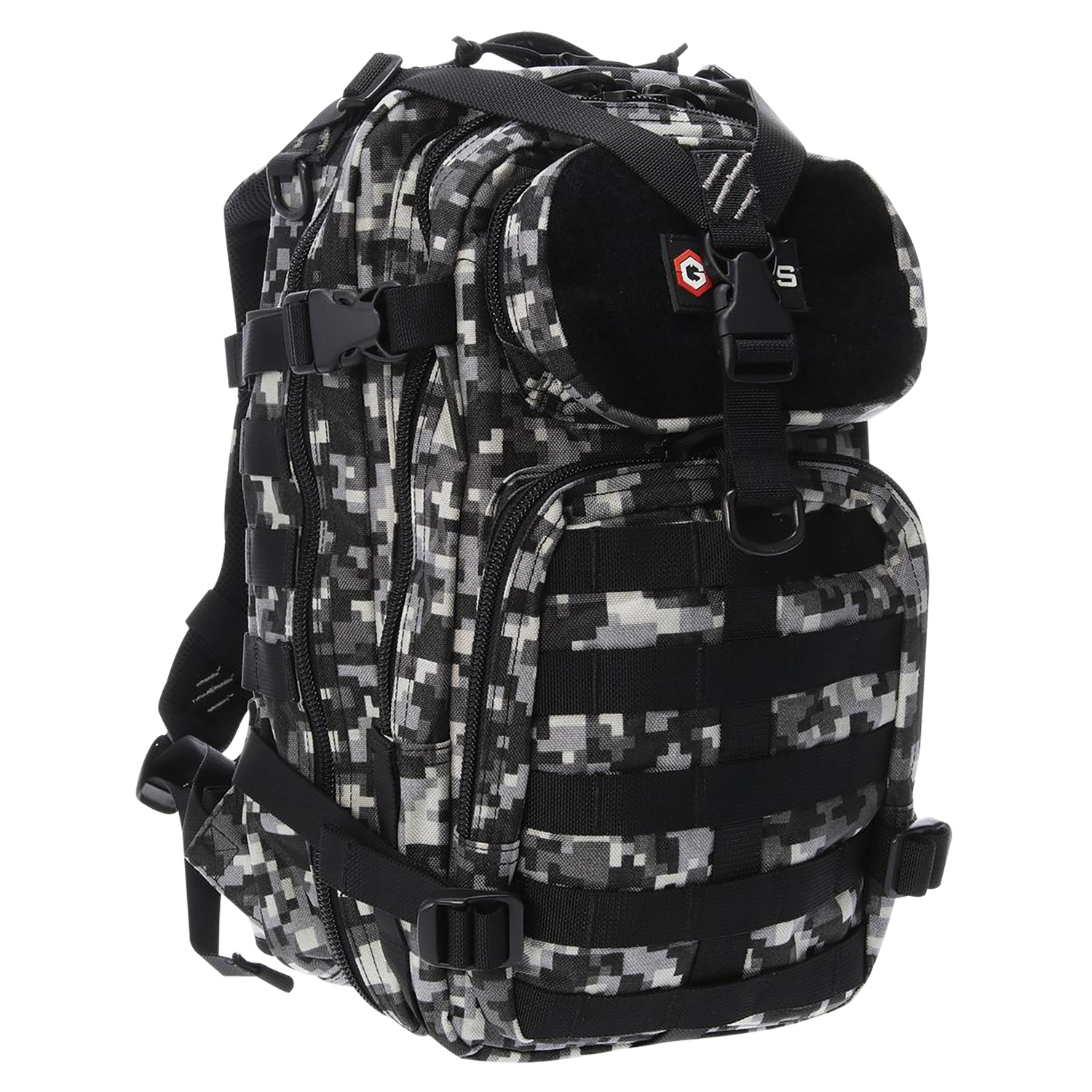 Gps Tactical Bugout Bag Gray Digital