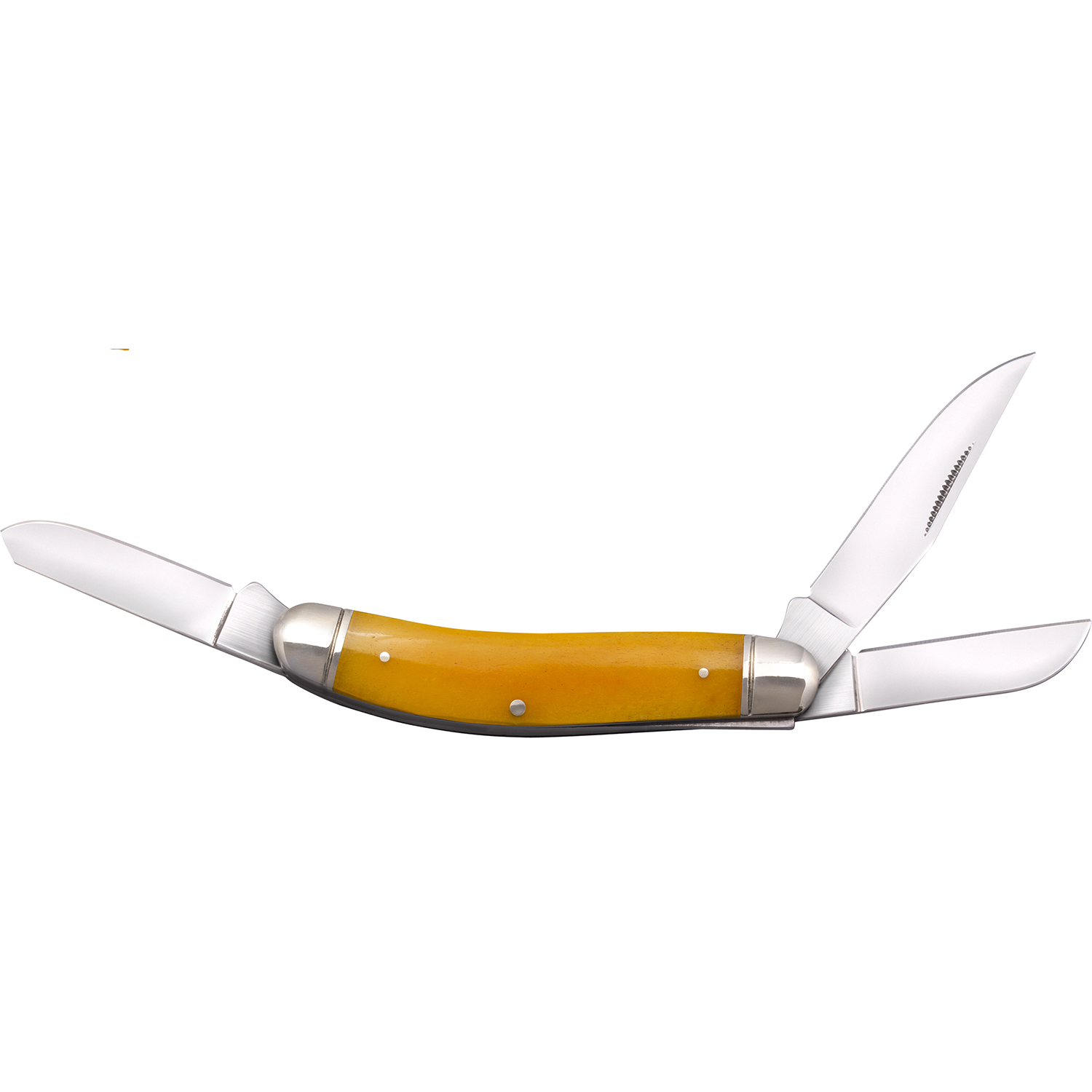 Cold Steel Gentlemans Stockman Folding Knife Yellow Bone 2-2.5