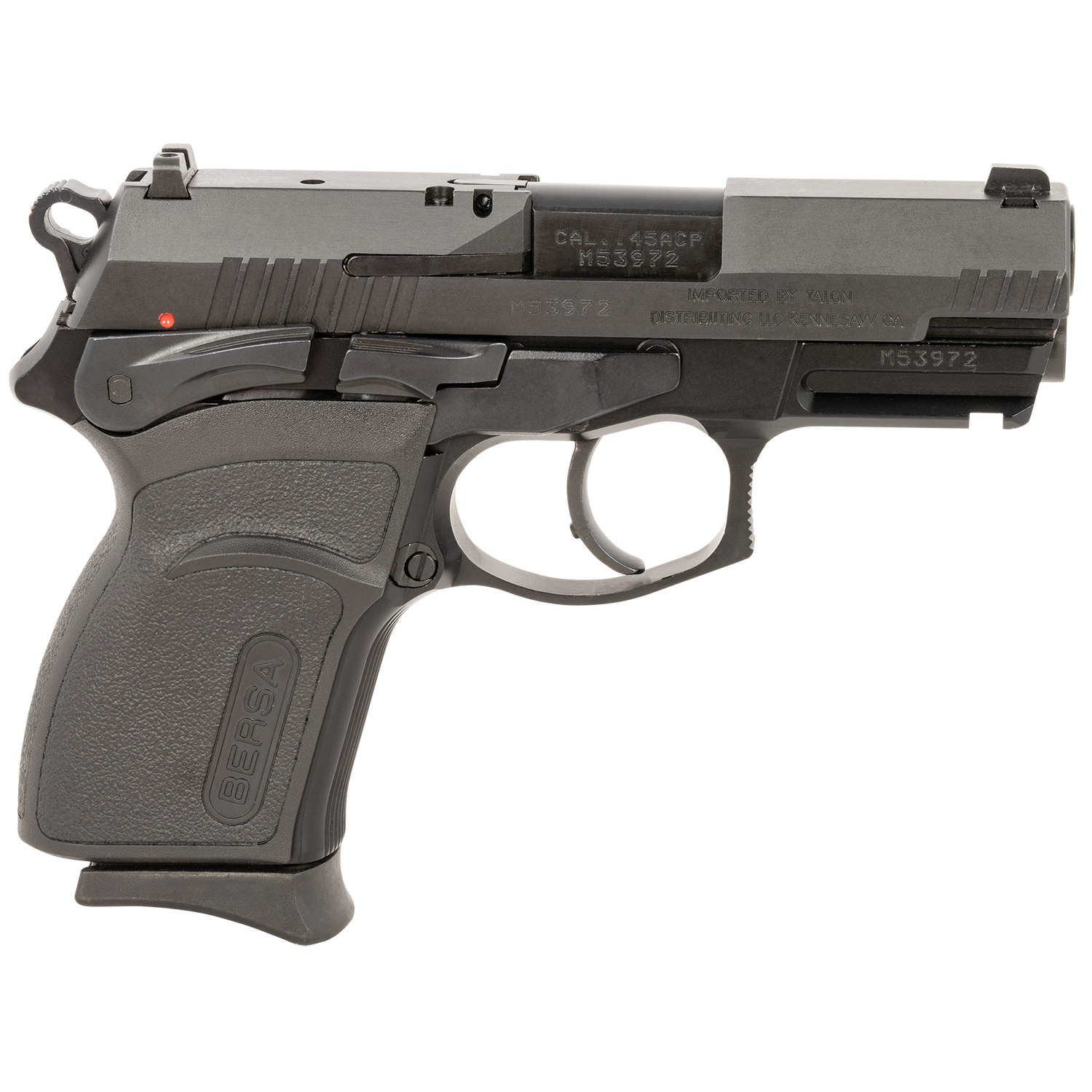 Bersa Tprc Compact 45 Acp 7+1 3.5 Black