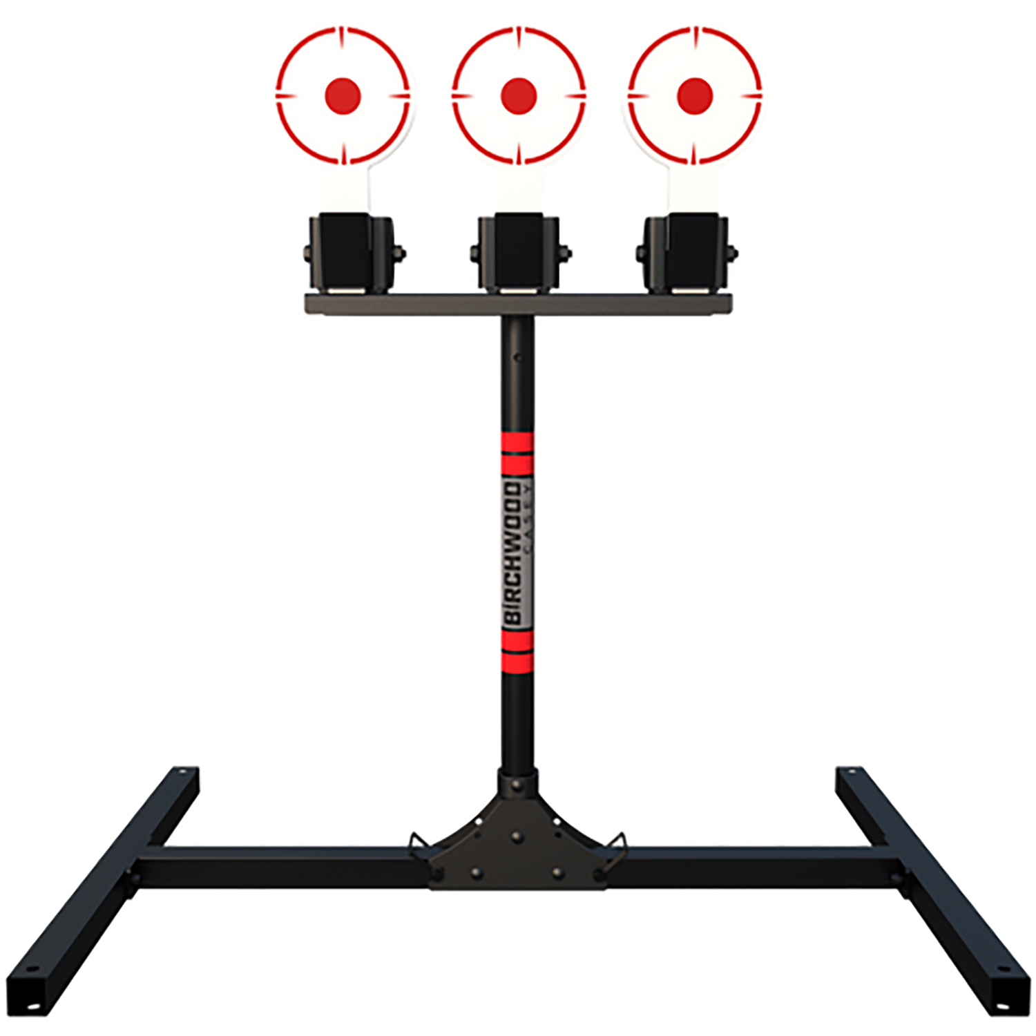 Birchwood Casey 3TPR 3 Spring Loaded Self Resetting Targets Plate Rack