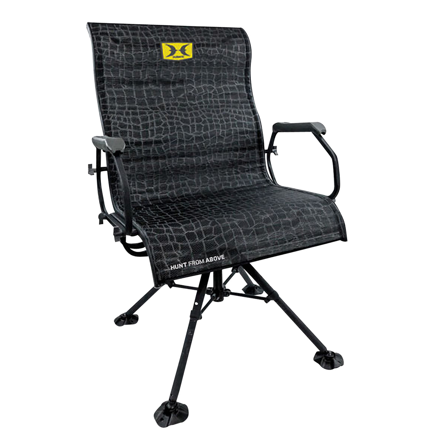 Hawk HWK-3115 Big Denali Luxury Blind Chair - Black Xxl Mesh