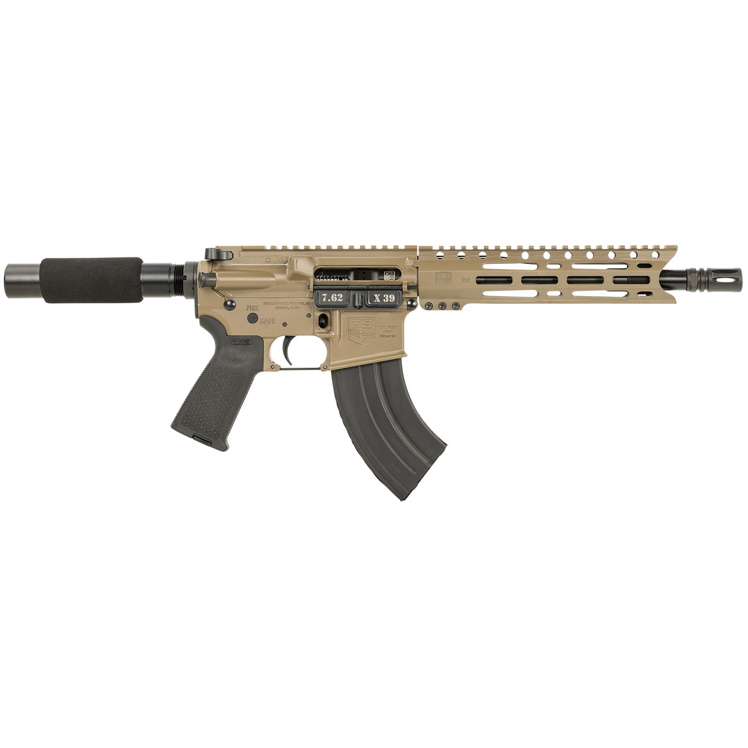 Diamondback DB15 7.62X39MM 28+1 Fde Semi-auto Rifle