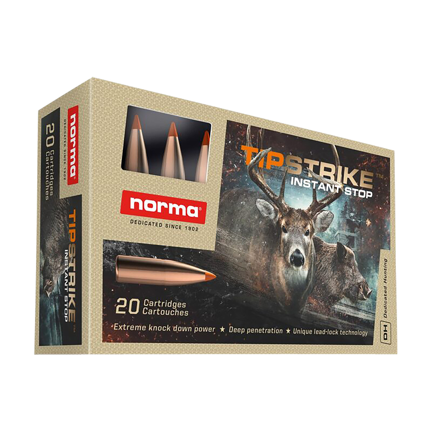 Norma Tipstrike .308 Win 170GR 20 Rounds