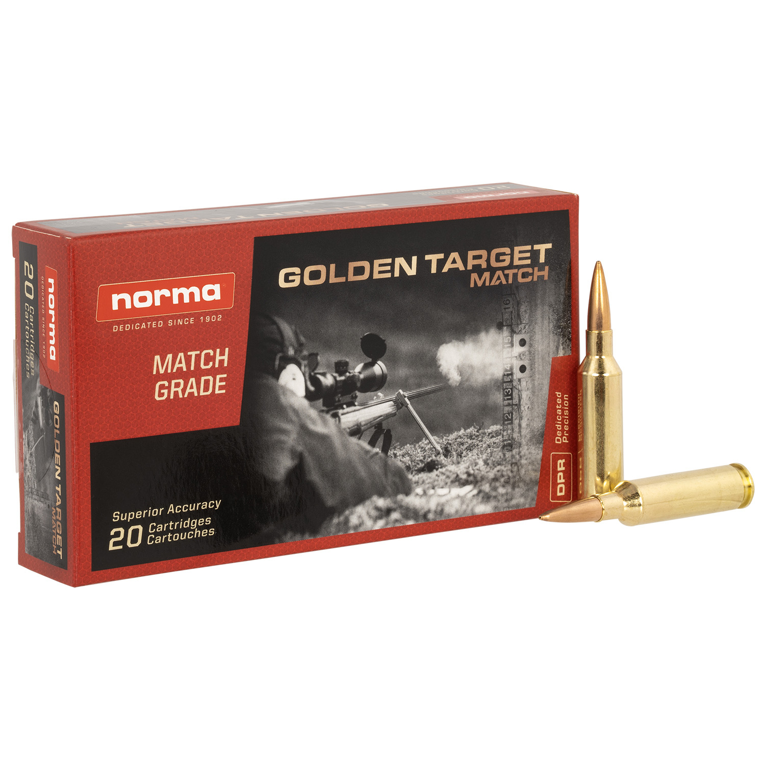 Golden Target 6MM Creedmoor 107GR Bthp 20 Rds Ammo