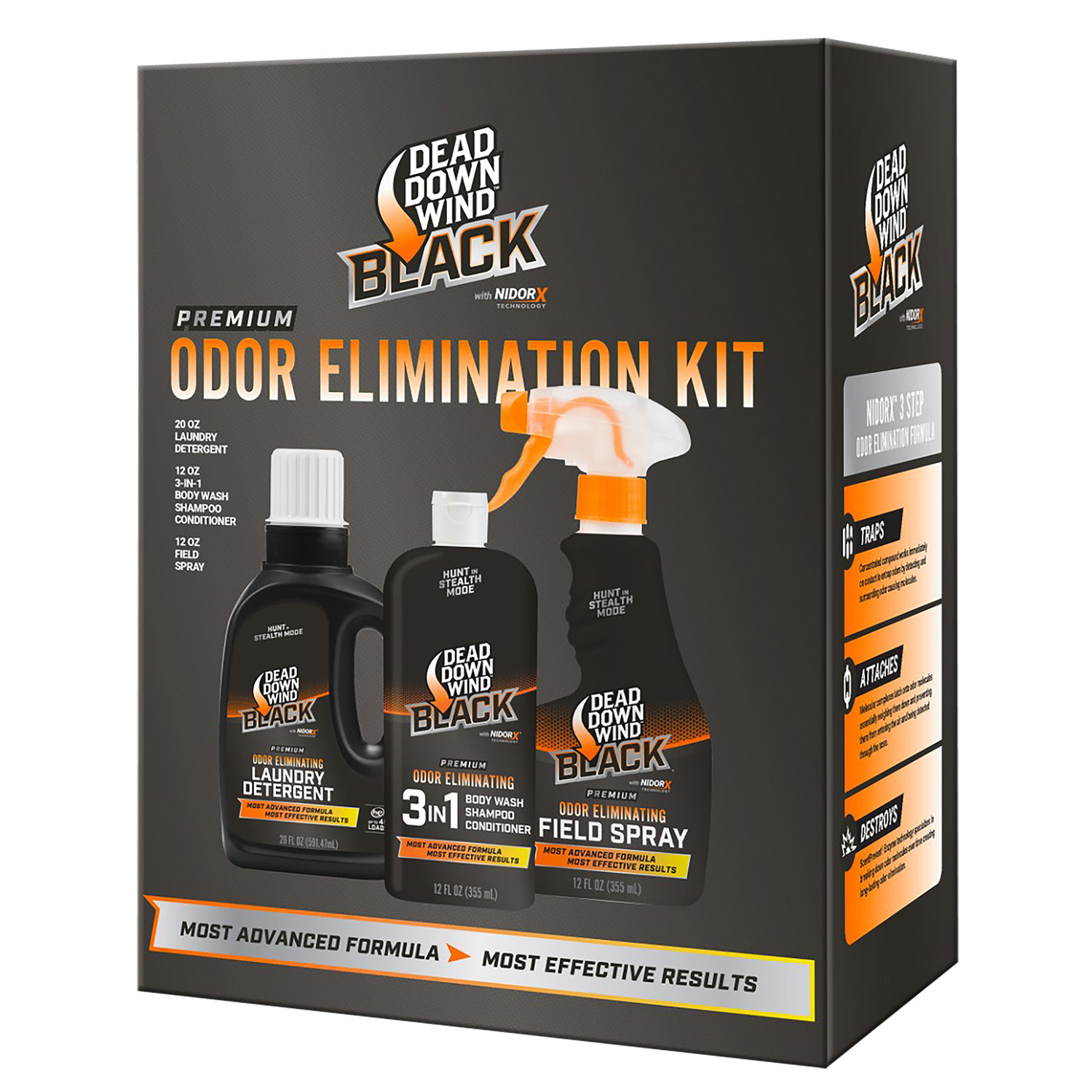 Dead Down Wind Black Premium Kit 3 Piece