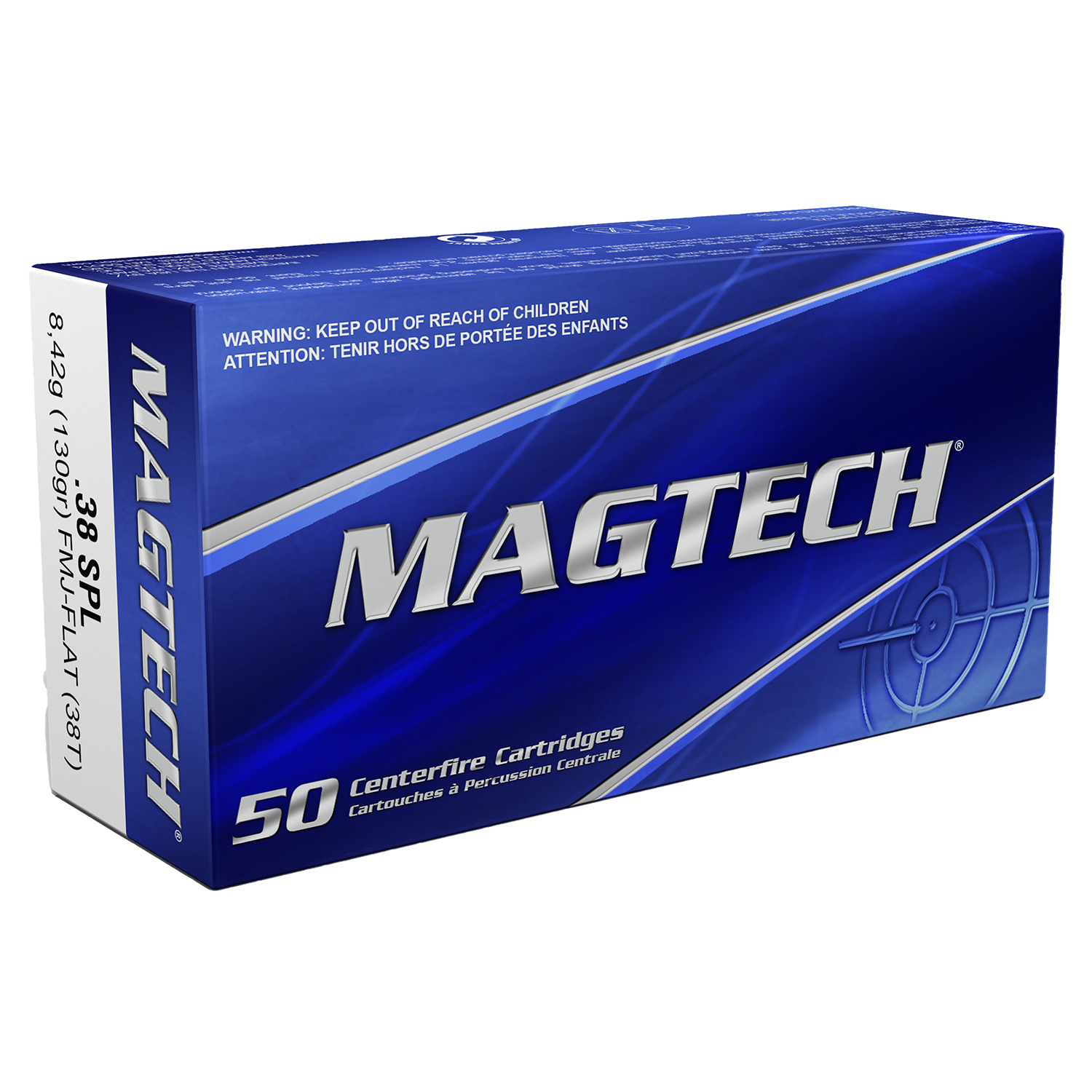 Magtech 38 Special 130GR Fmj 50-RD 20 Boxes Per Case