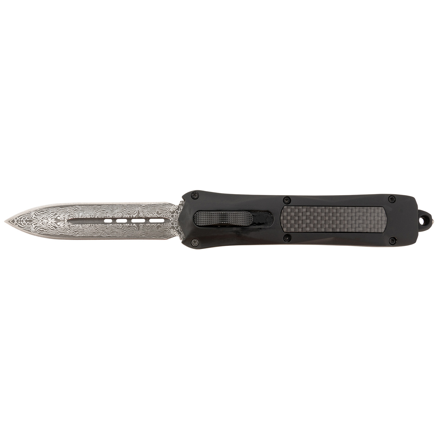 Steel River Knives Spartan Otf Dagger 3.50 Black Damascus
