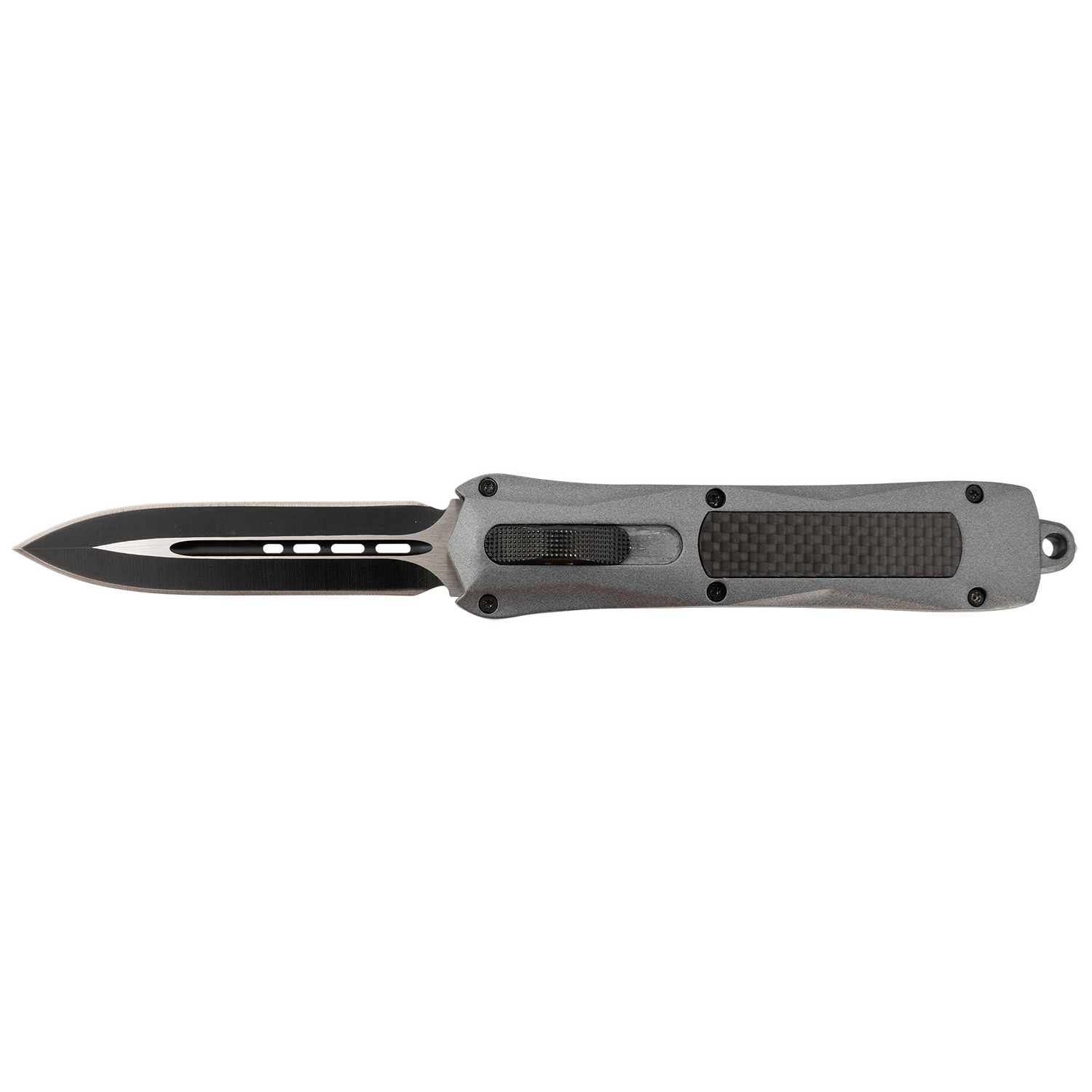 Steel River Knives Spartan Otf Dagger 3.50 Gray/carbon Fiber