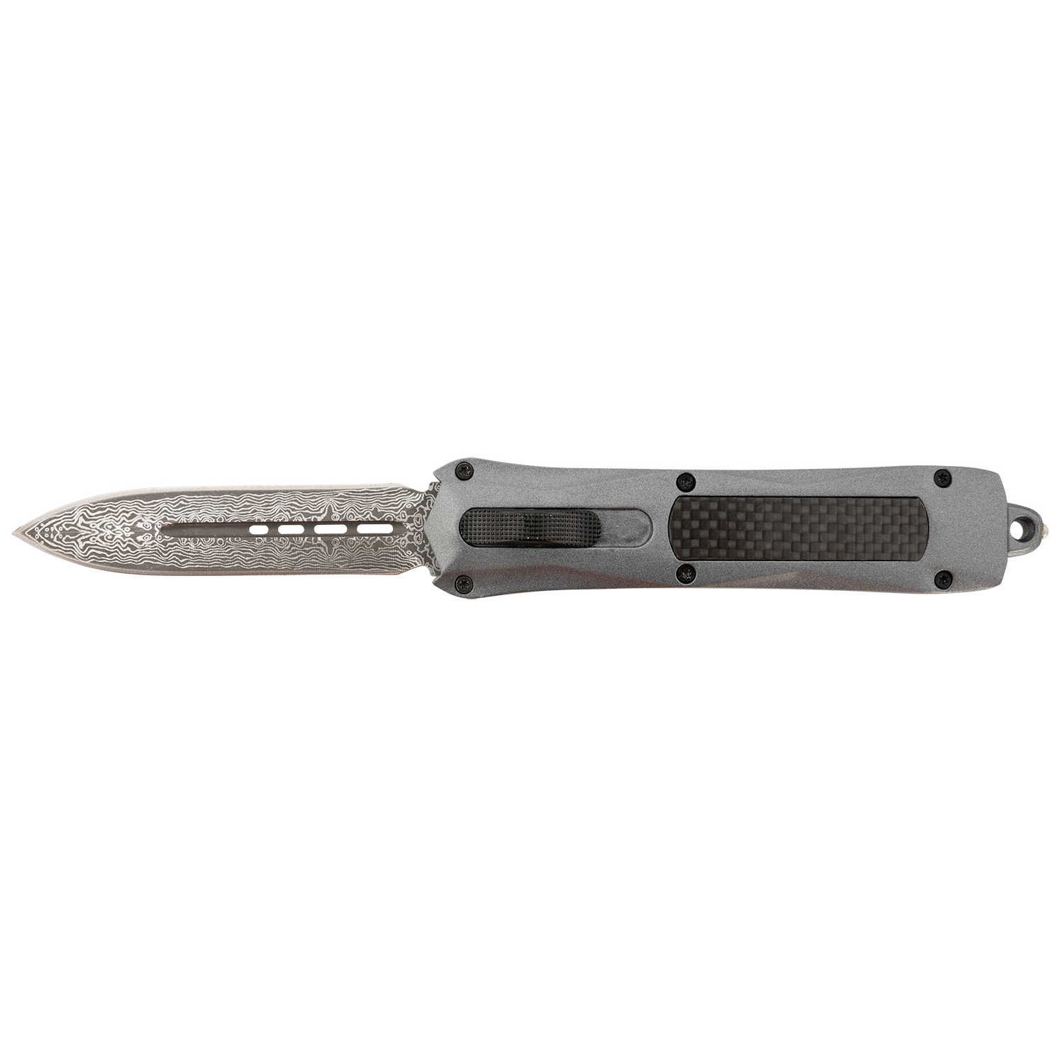 Steel River Knives Spartan Otf Dagger 3.50 Gray Carbon Fiber