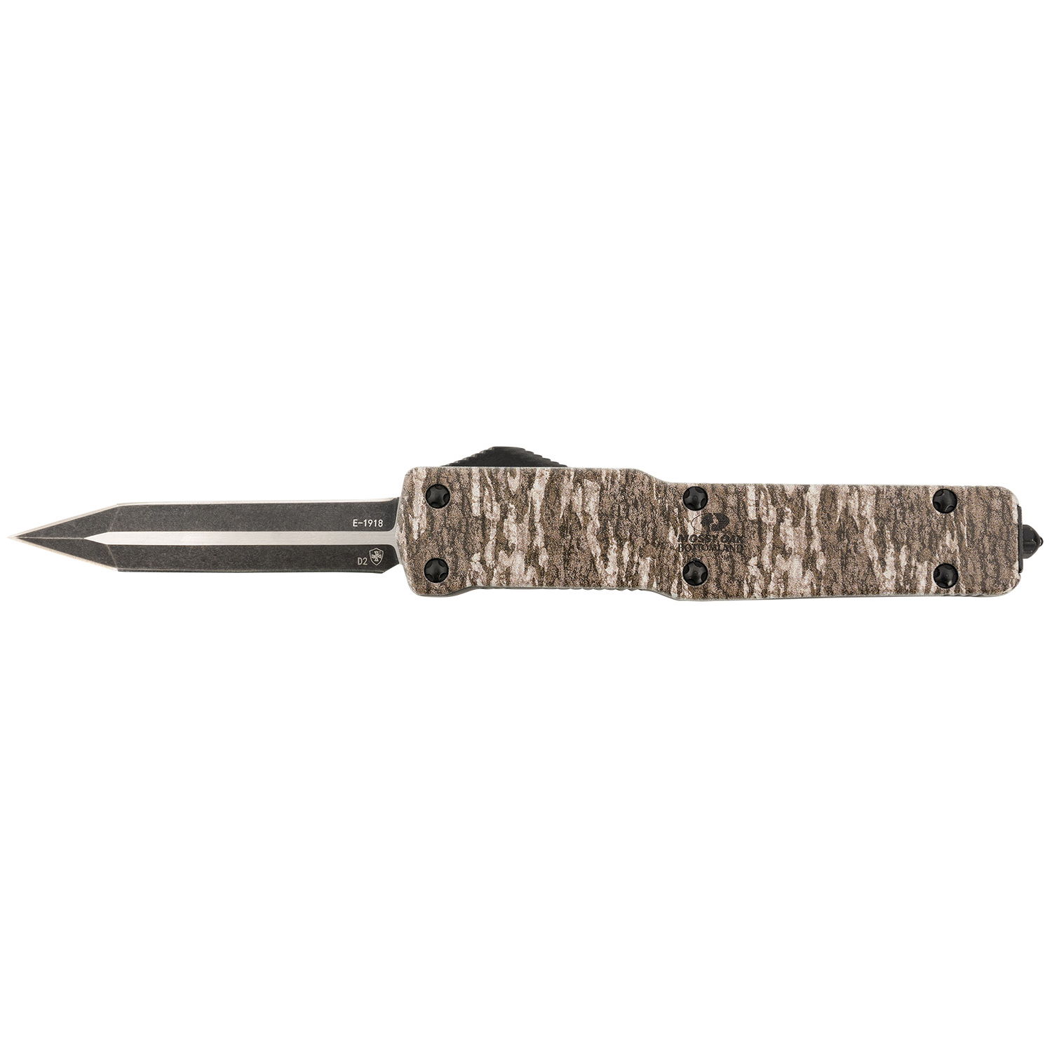Templar Knife MAMOB121 Slim Aluminum Mossy Oak Dagger Black